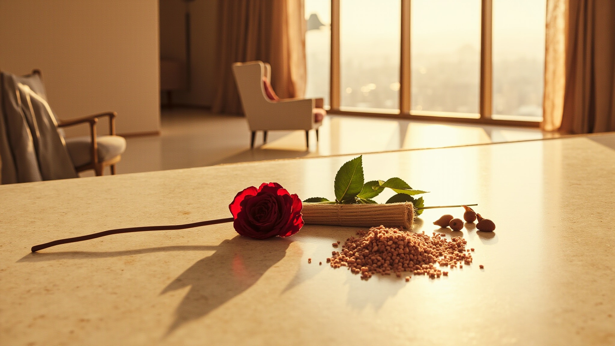 A Landless Rose by The Dua Brand. Atmospheric mood