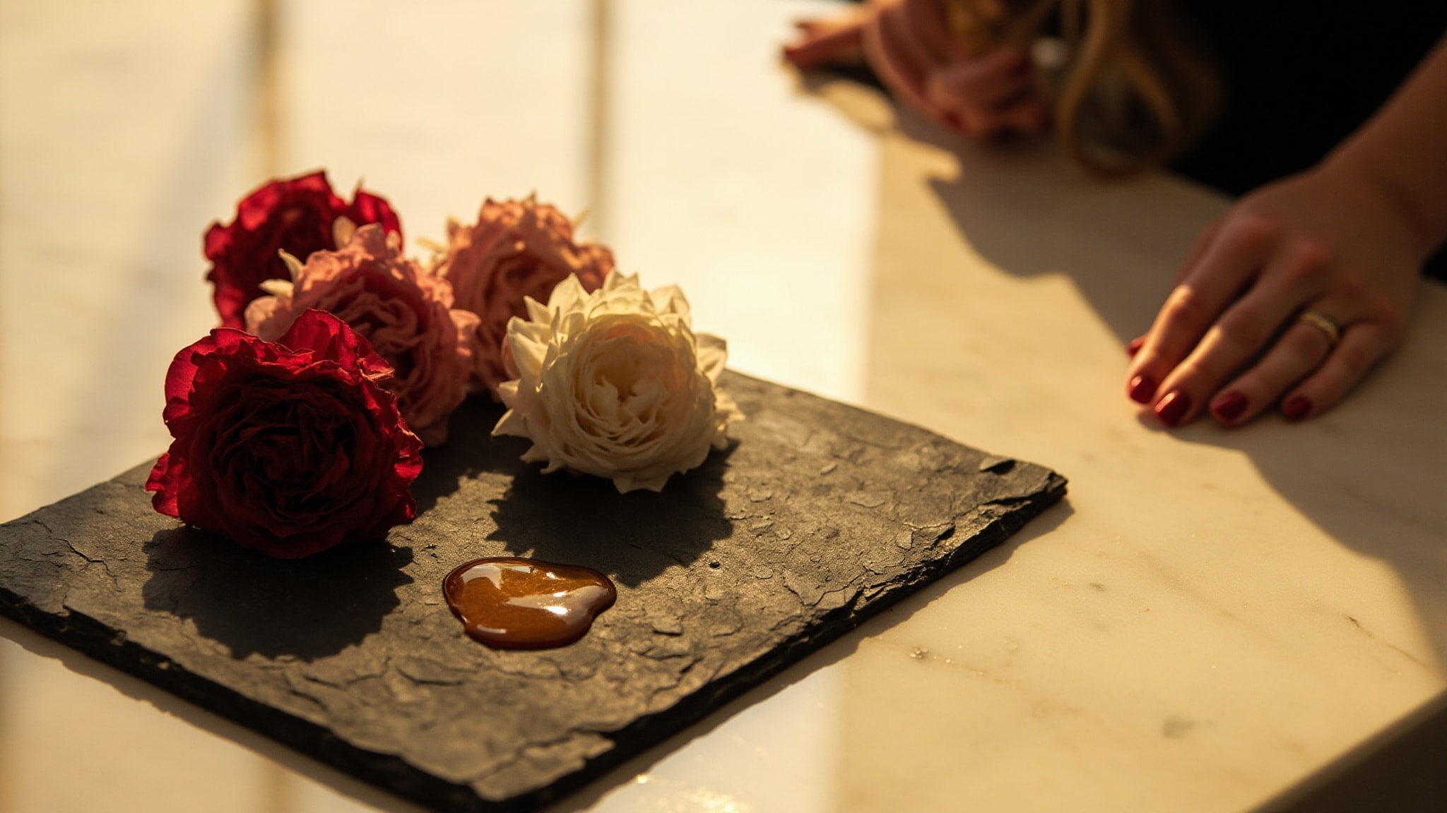 A Rose Dance by The Dua Brand. Atmospheric mood
