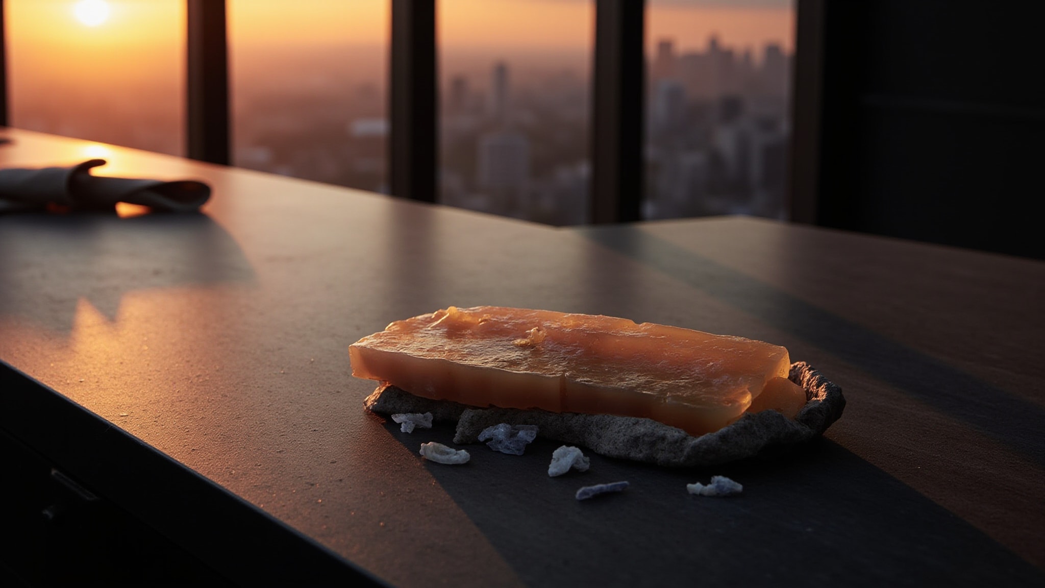Amber Salt by The Dua Brand. Atmospheric mood