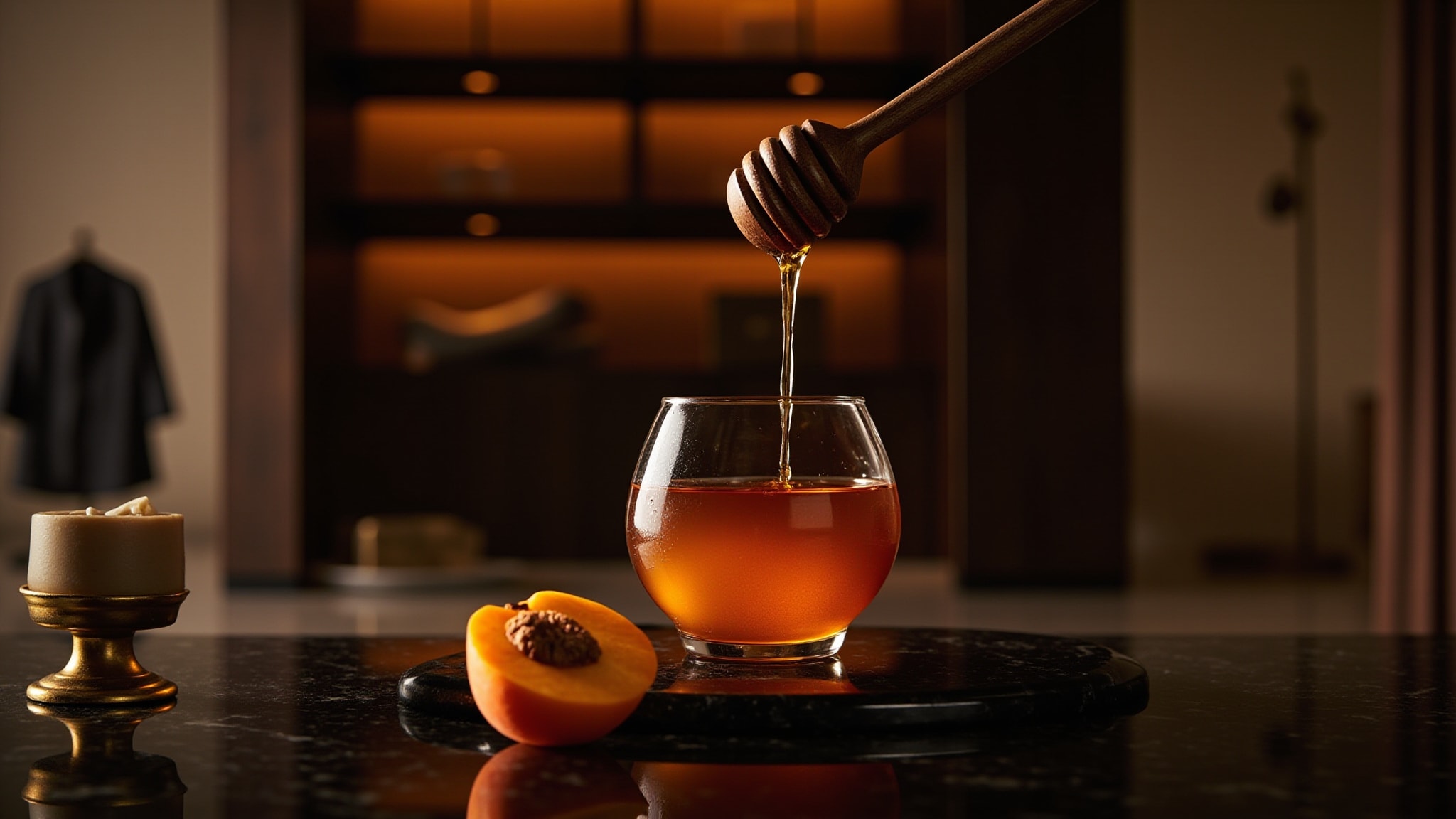 Booze & Honey by The Dua Brand. Atmospheric mood