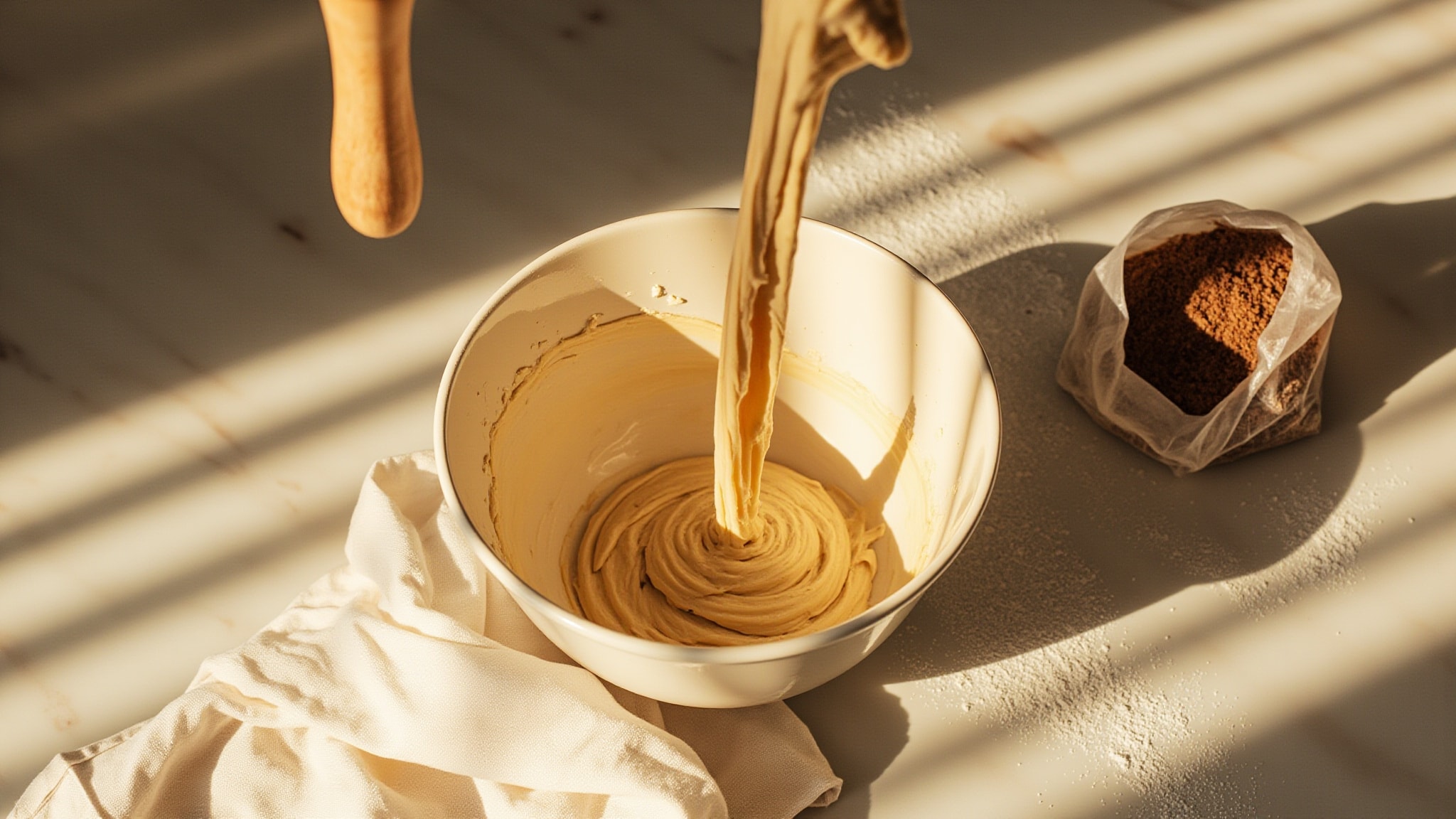 Brown Sugar Cake Batter by The Dua Brand. Atmospheric mood