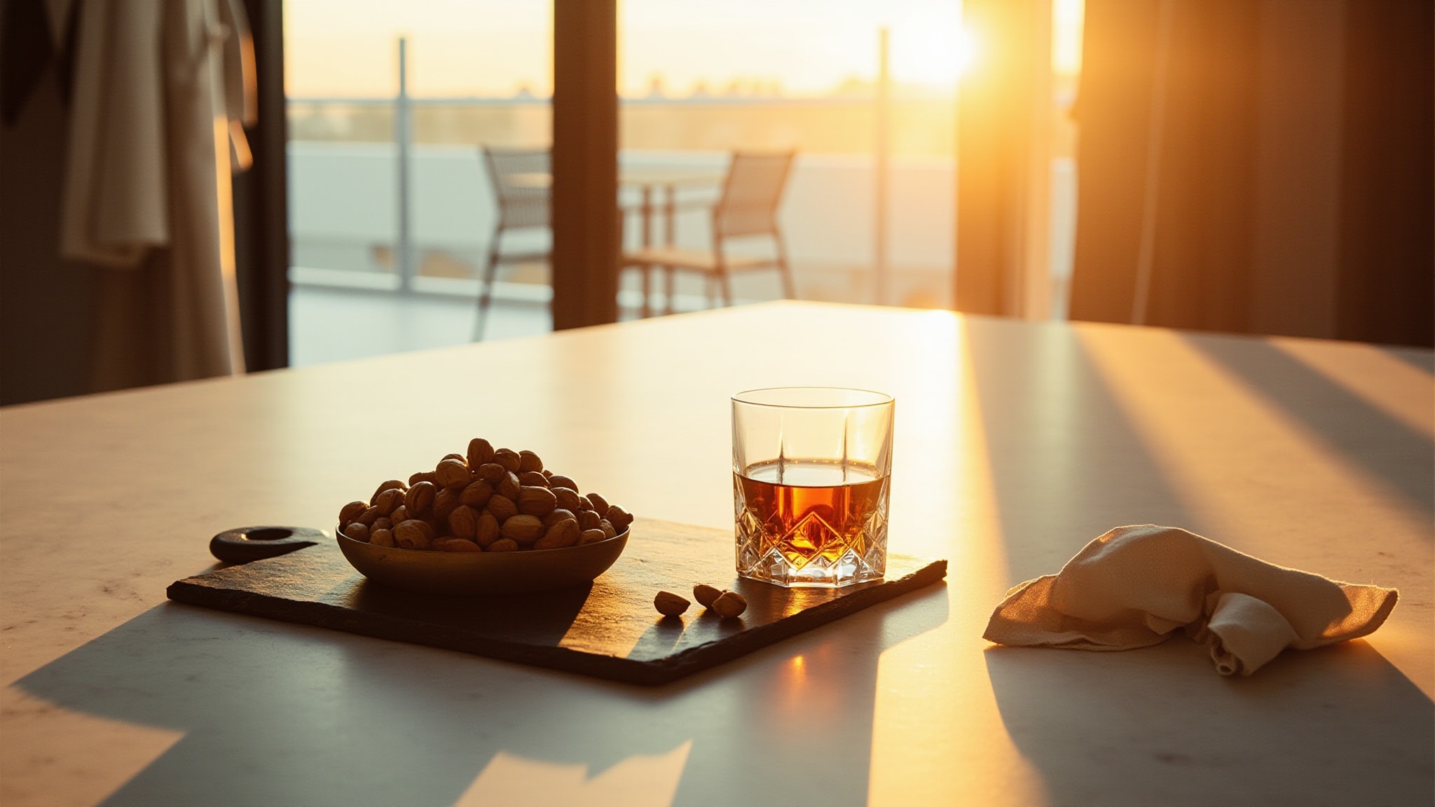 Caramel Drenched Nuts by The Dua Brand. Atmospheric mood