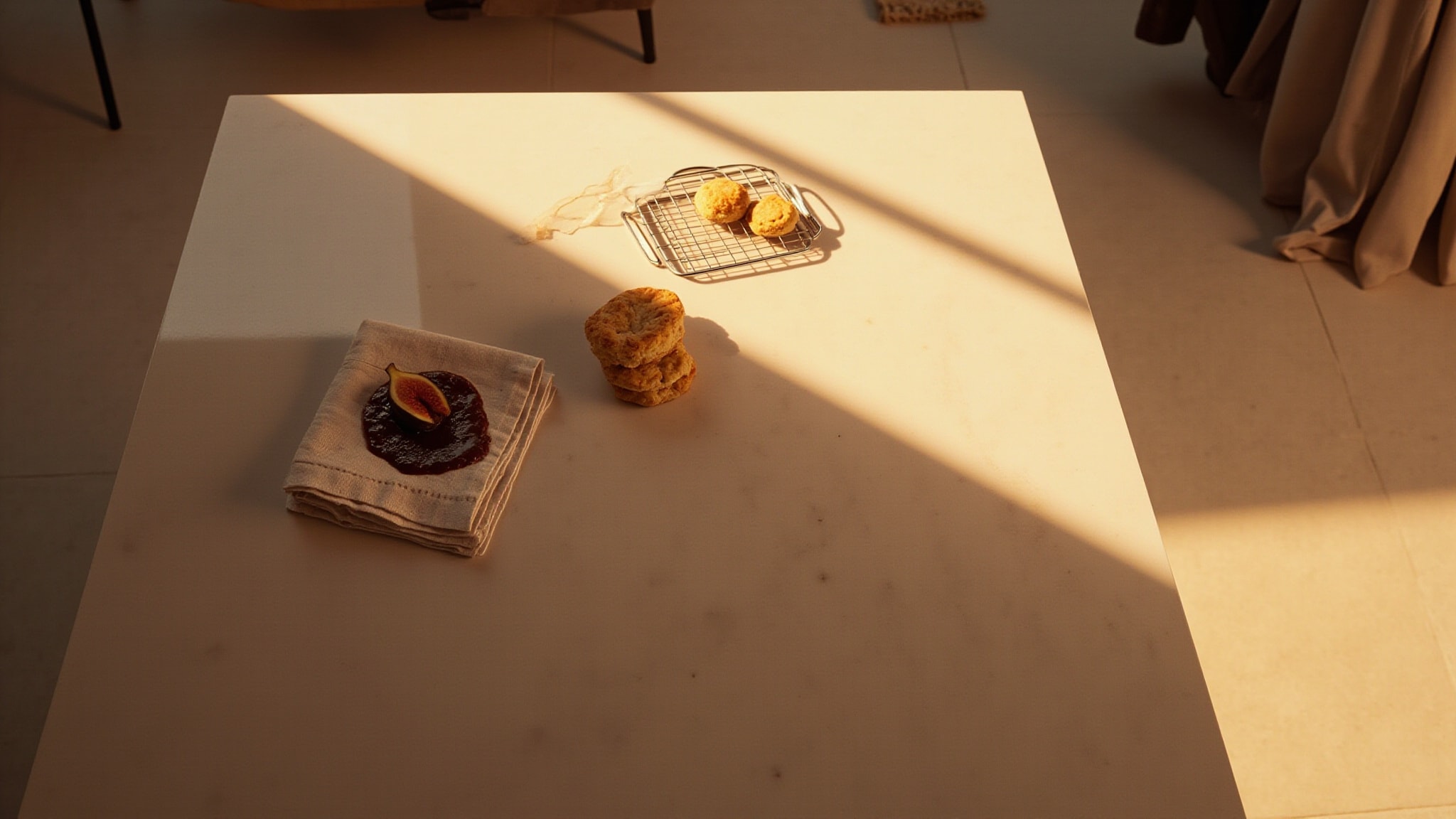 Caramelized Choco Biscuits by The Dua Brand. Atmospheric mood