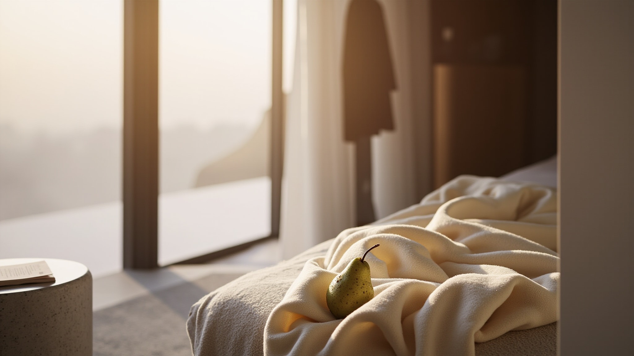 Cashmere Pear by The Dua Brand. Atmospheric mood