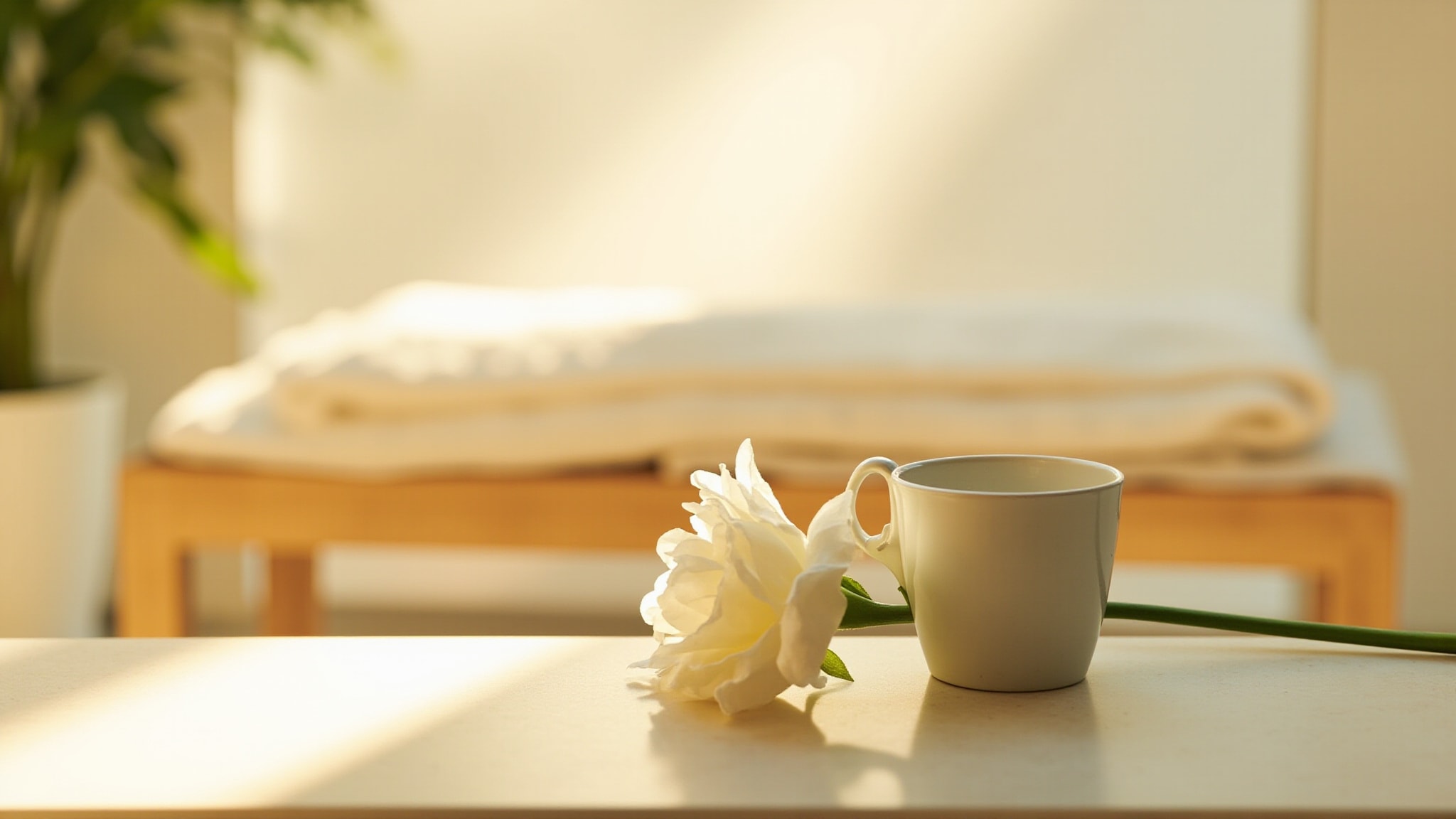 Ceremony of Tea & Petals by The Dua Brand. Atmospheric mood