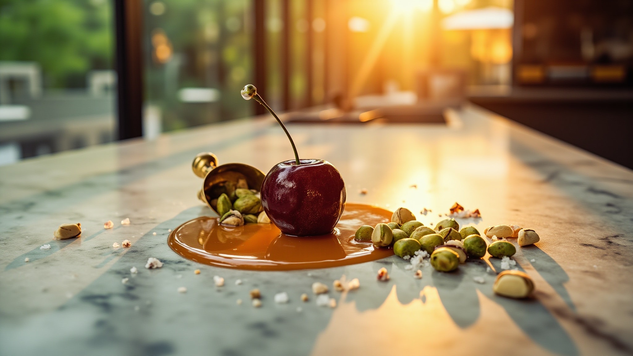 Cherry Caramel Praline by The Dua Brand. Atmospheric mood