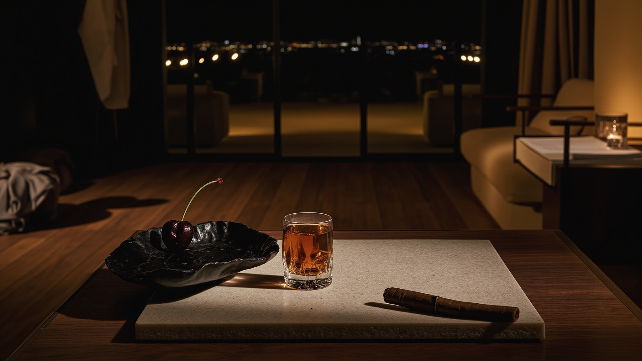 Cherry Cigarillo by The Dua Brand. Atmospheric mood