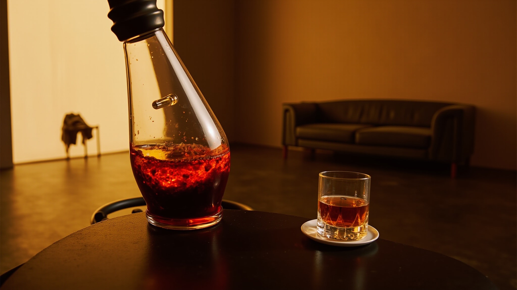 Cherry Hookah by The Dua Brand. Atmospheric mood