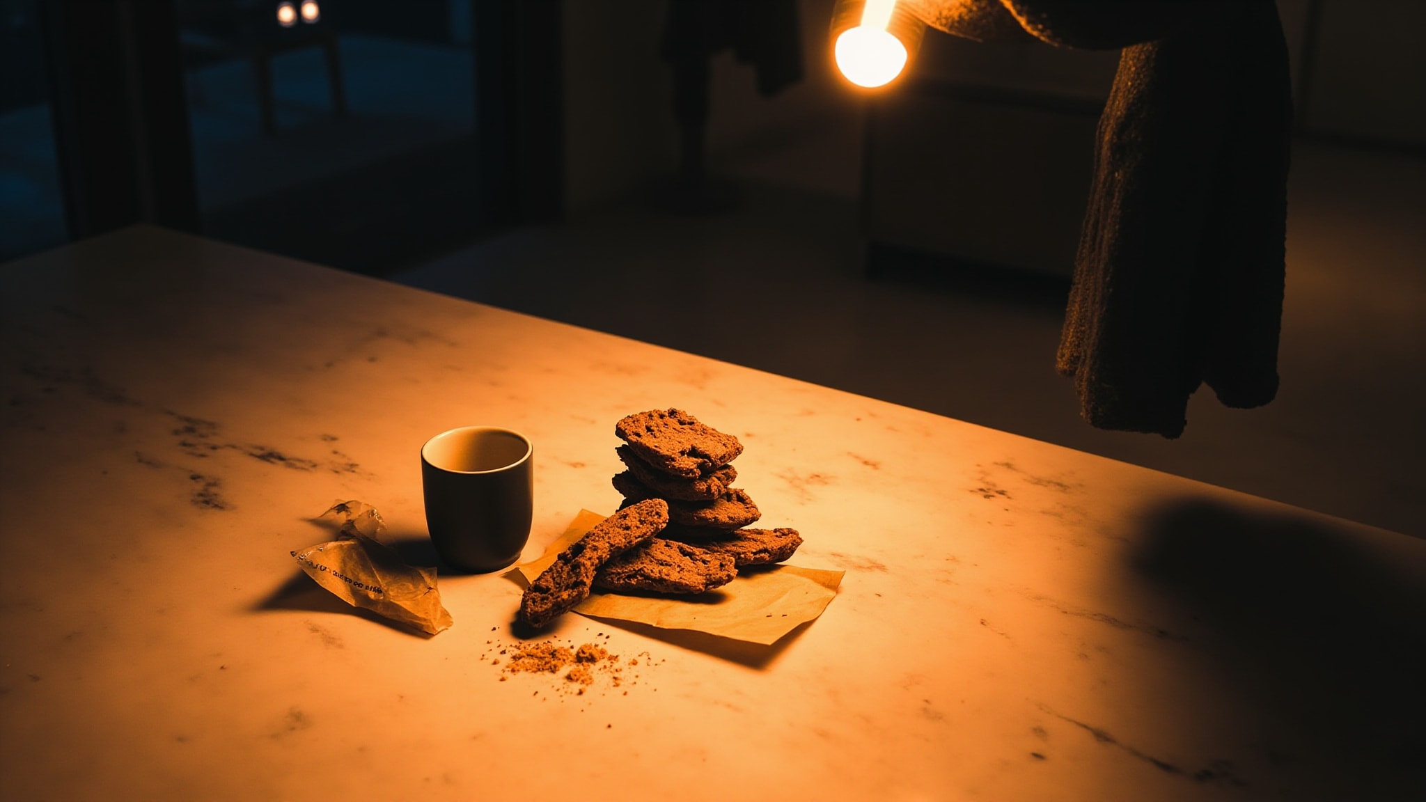 Choco Biscotti by The Dua Brand. Atmospheric mood