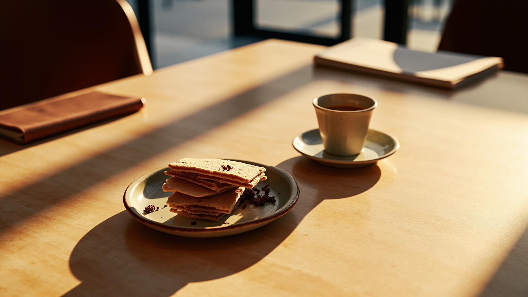 Chocolate Wafers & Coffee by The Dua Brand. Atmospheric mood