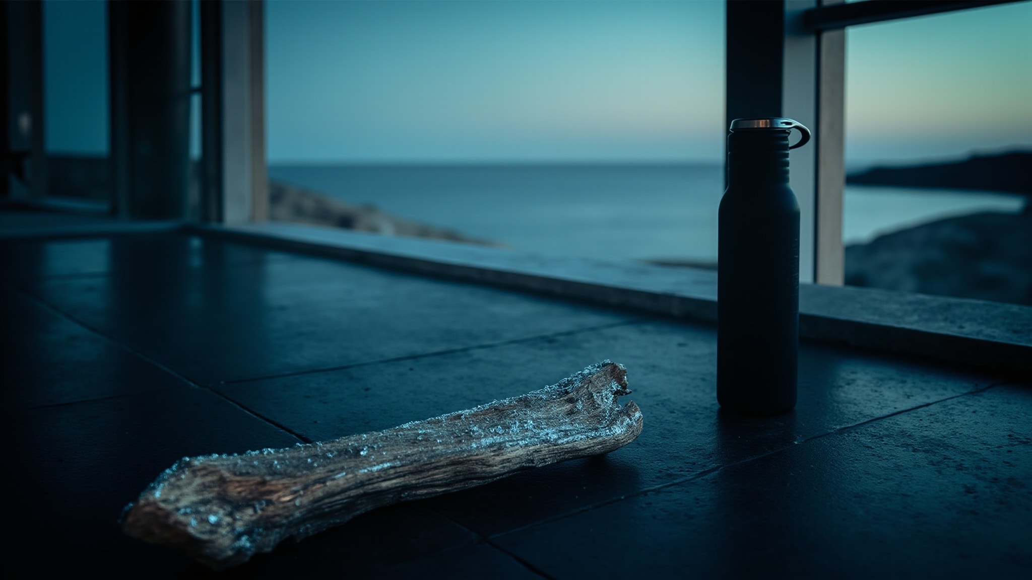 Coastal Waterfall by The Dua Brand. Atmospheric mood