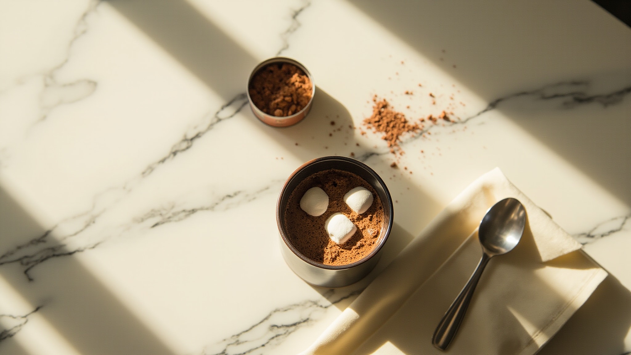 Cocoa Escape by The Dua Brand. Atmospheric mood