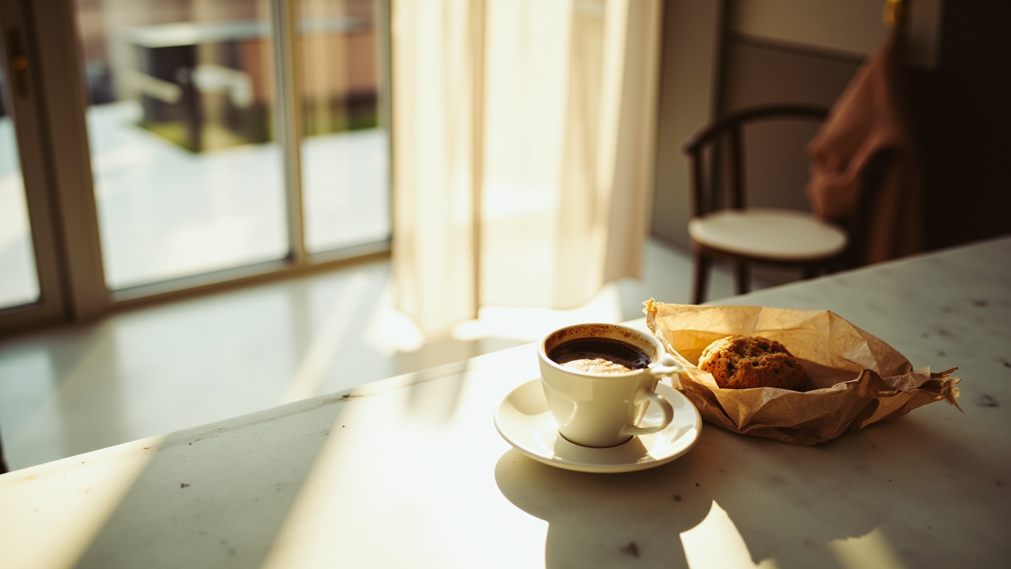 Creamy Coffee & Sweets by The Dua Brand. Atmospheric mood