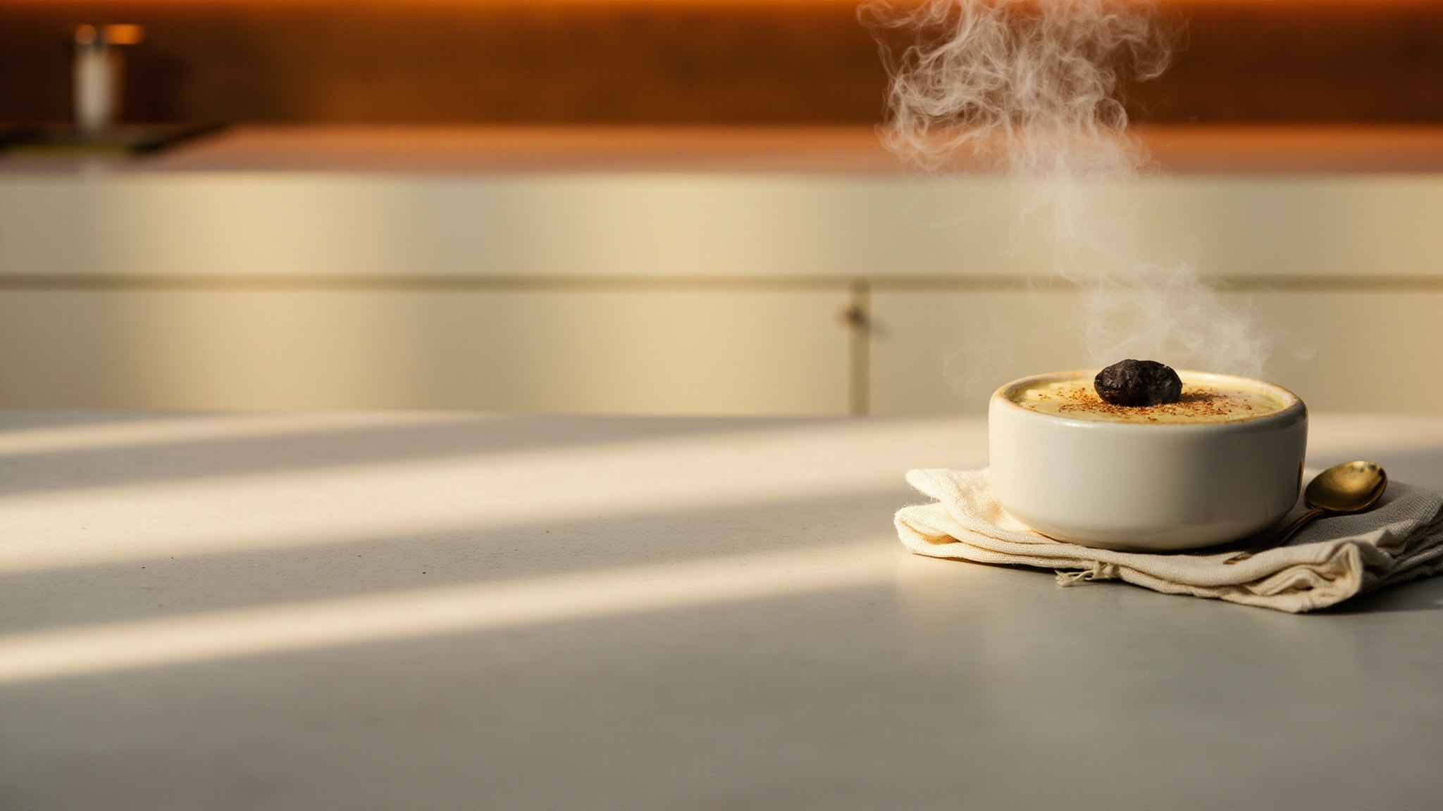 Creamy Rice Pudding by The Dua Brand. Atmospheric mood