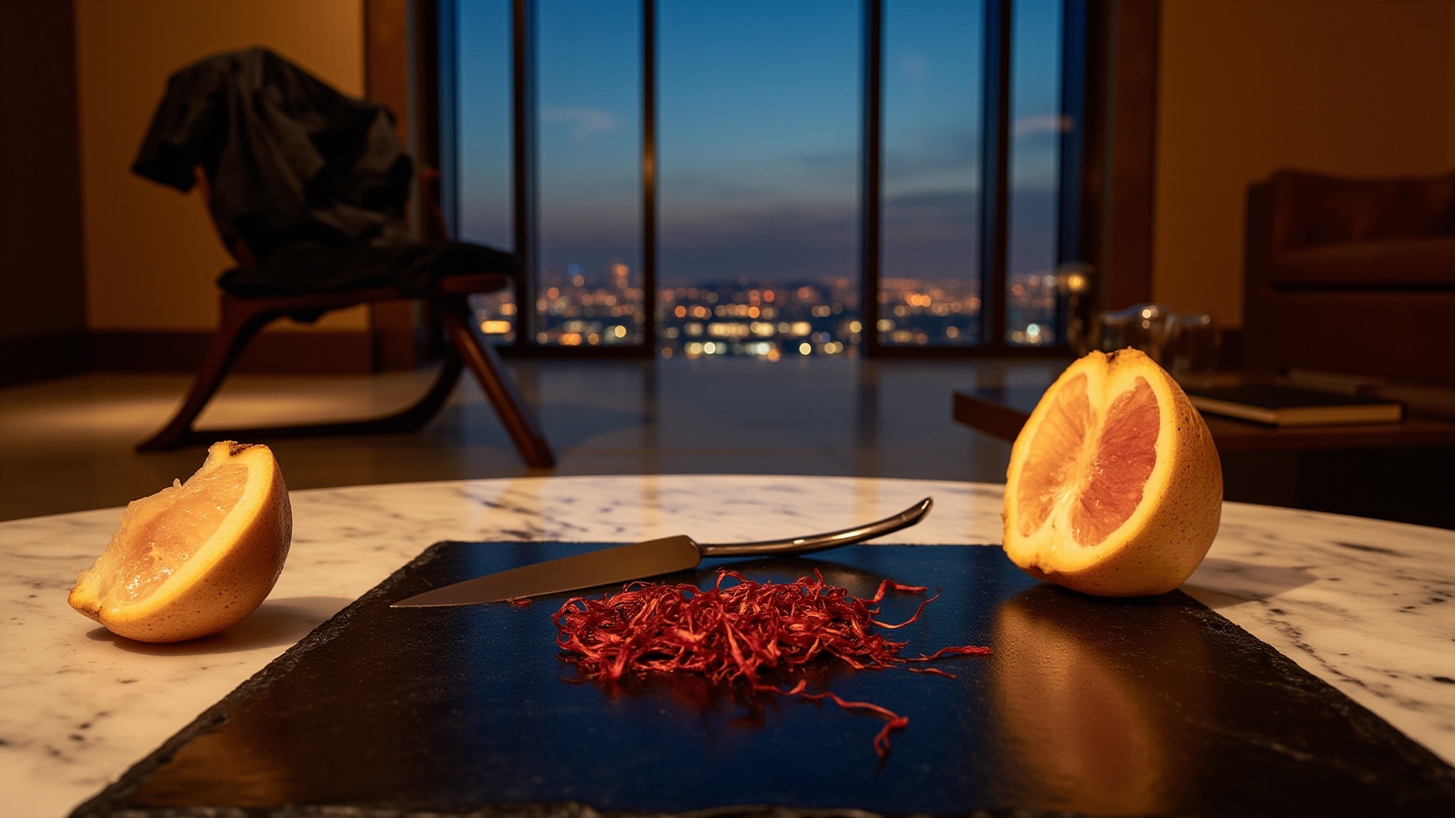 Darkside of Saffron by The Dua Brand. Atmospheric mood