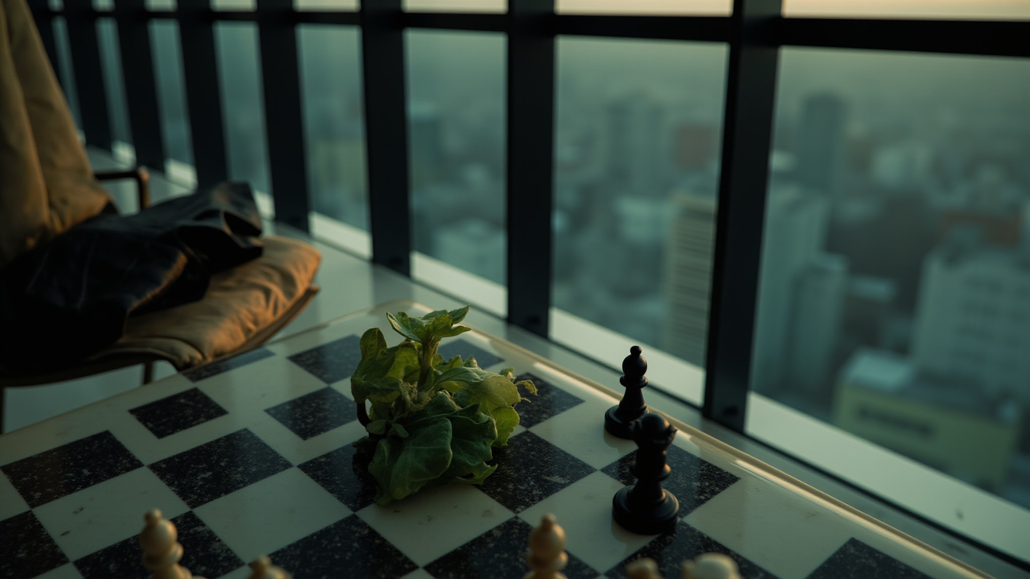 Daybreak Chess by The Dua Brand. Atmospheric mood