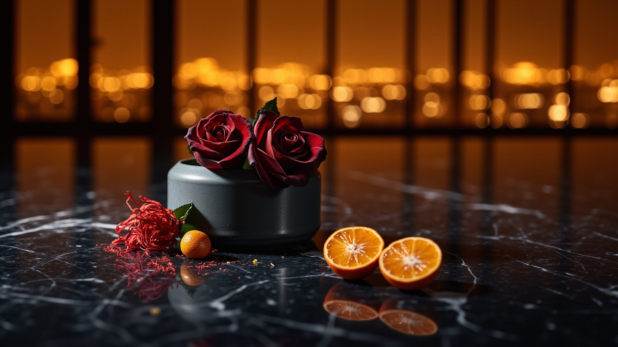 Enigma Of Roses by The Dua Brand. Atmospheric mood