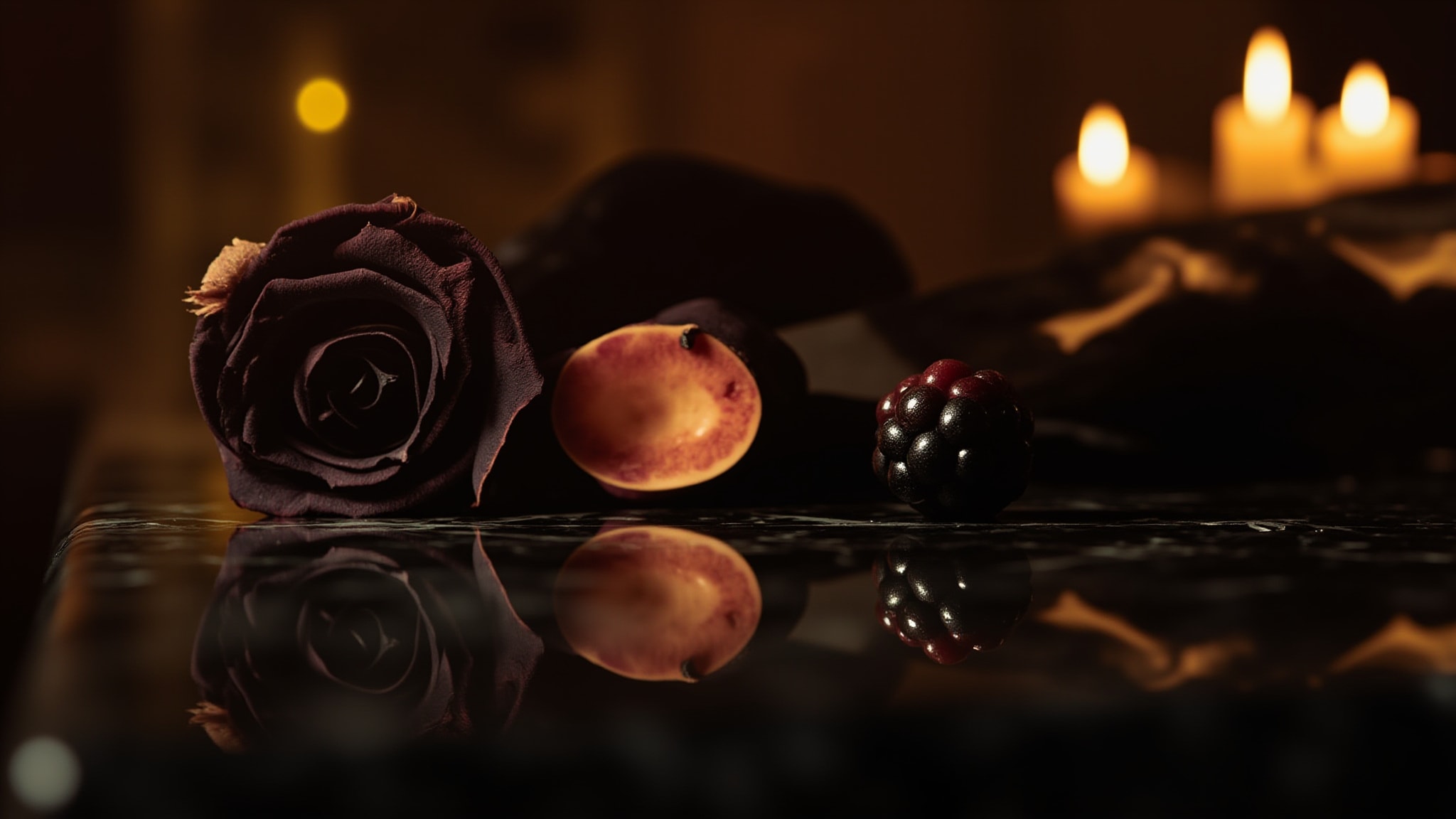 Floral Night by The Dua Brand. Atmospheric mood