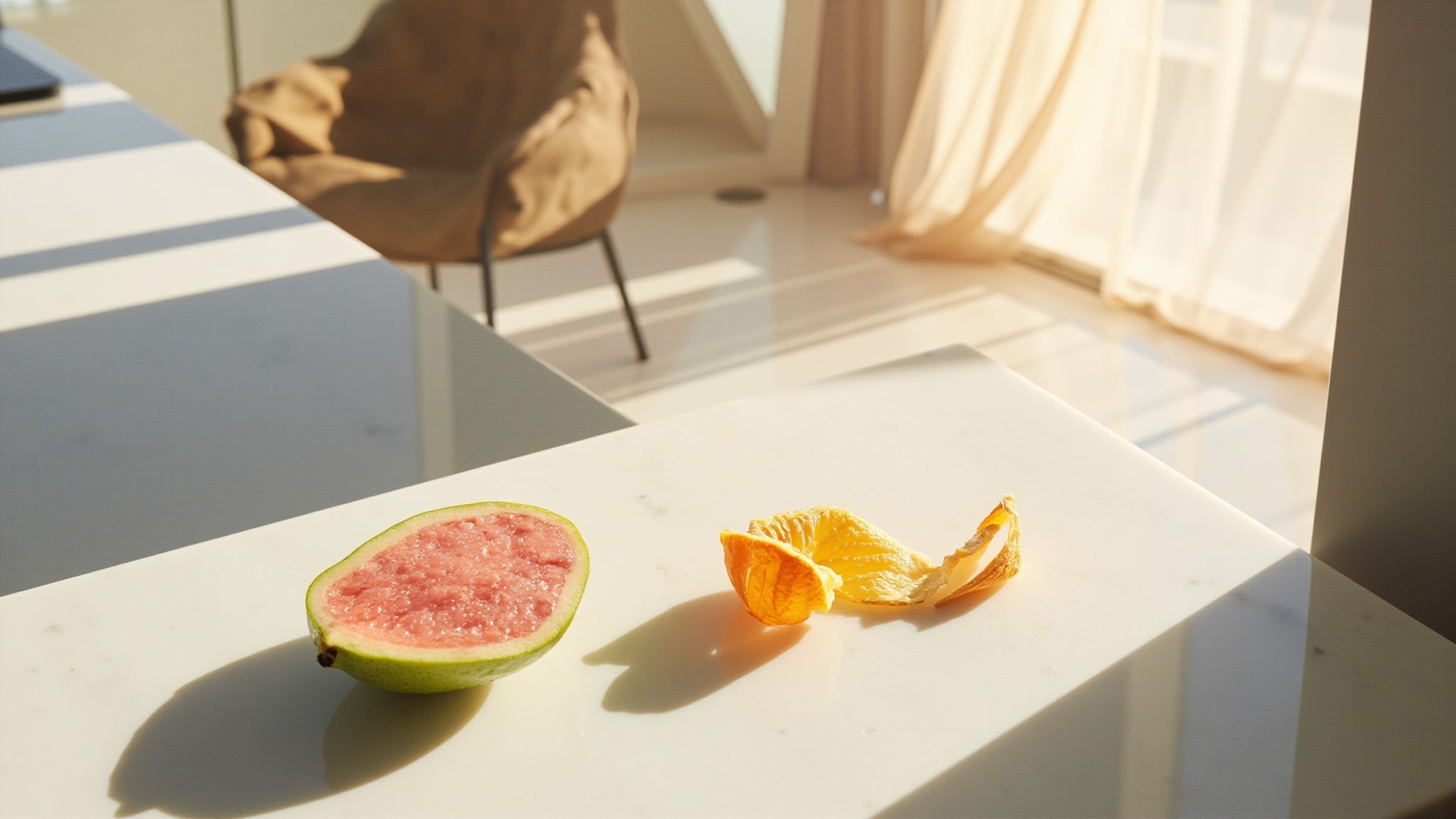 Frozen Guava by The Dua Brand. Atmospheric mood