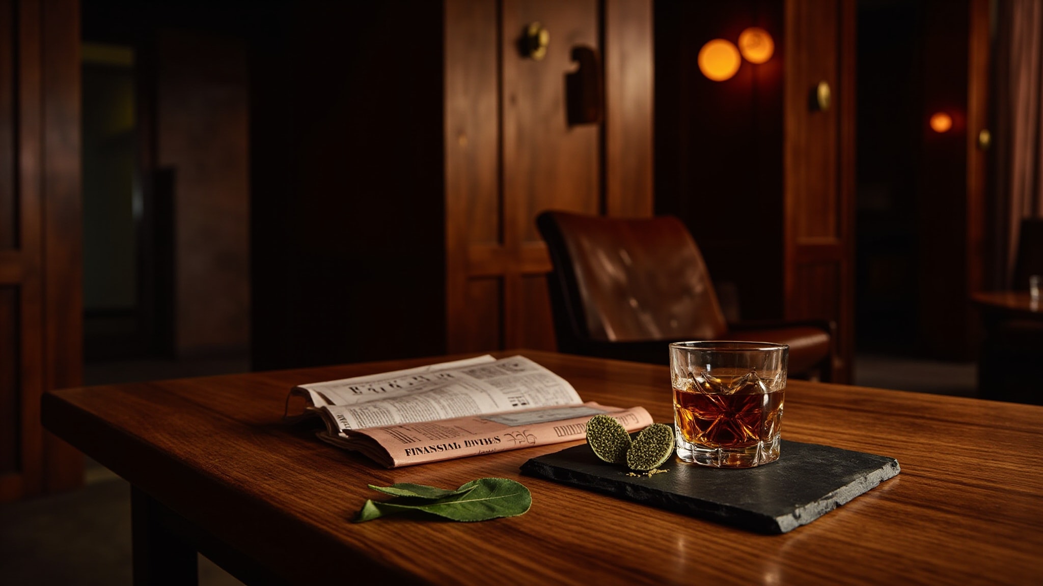 Gentleman's Club by The Dua Brand. Atmospheric mood