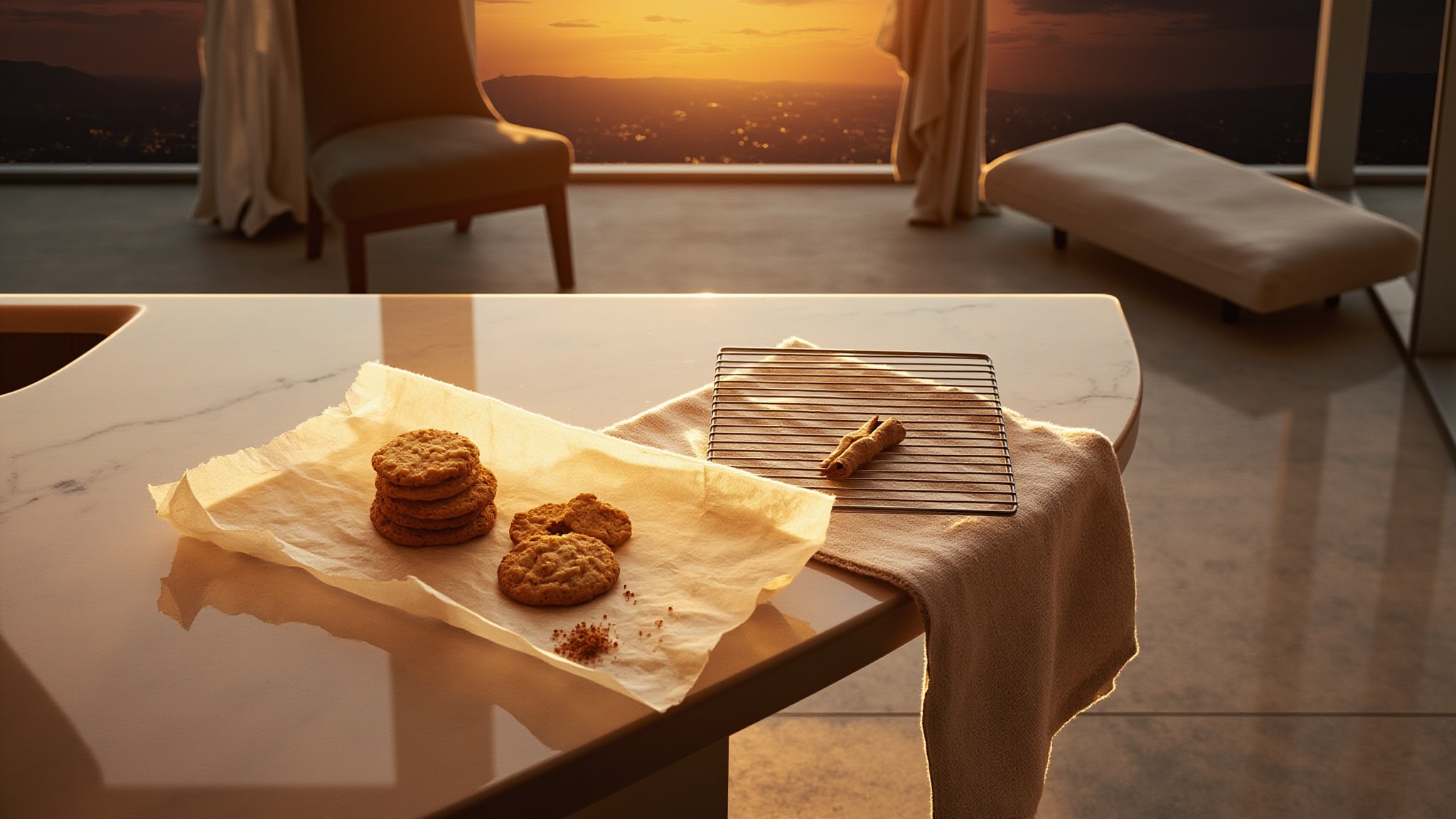 Ginger Cookies by The Dua Brand. Atmospheric mood