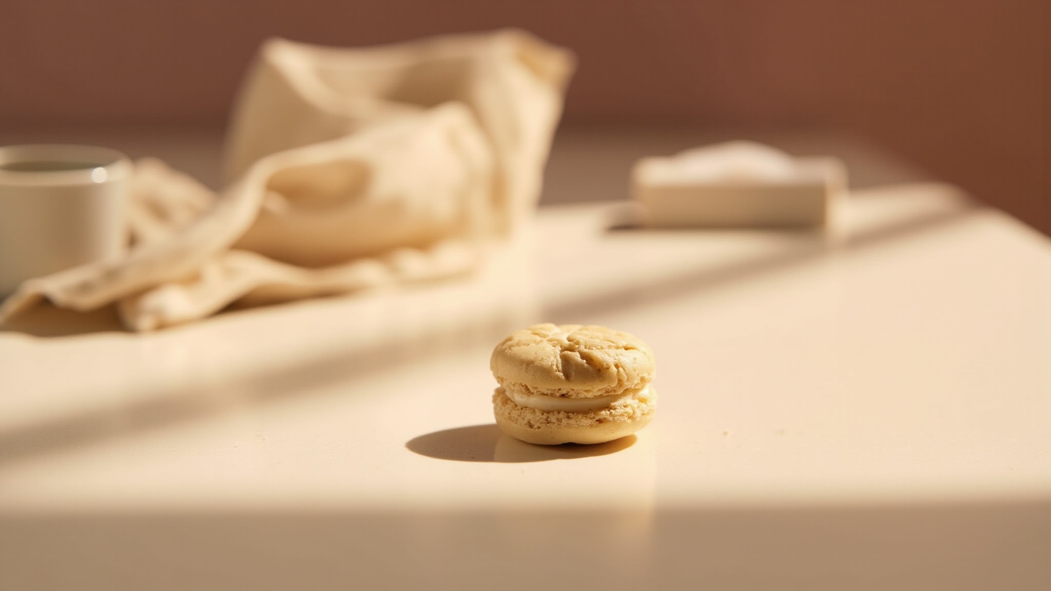 Gourmand Macaroons & White Milk by The Dua Brand. Atmospheric mood