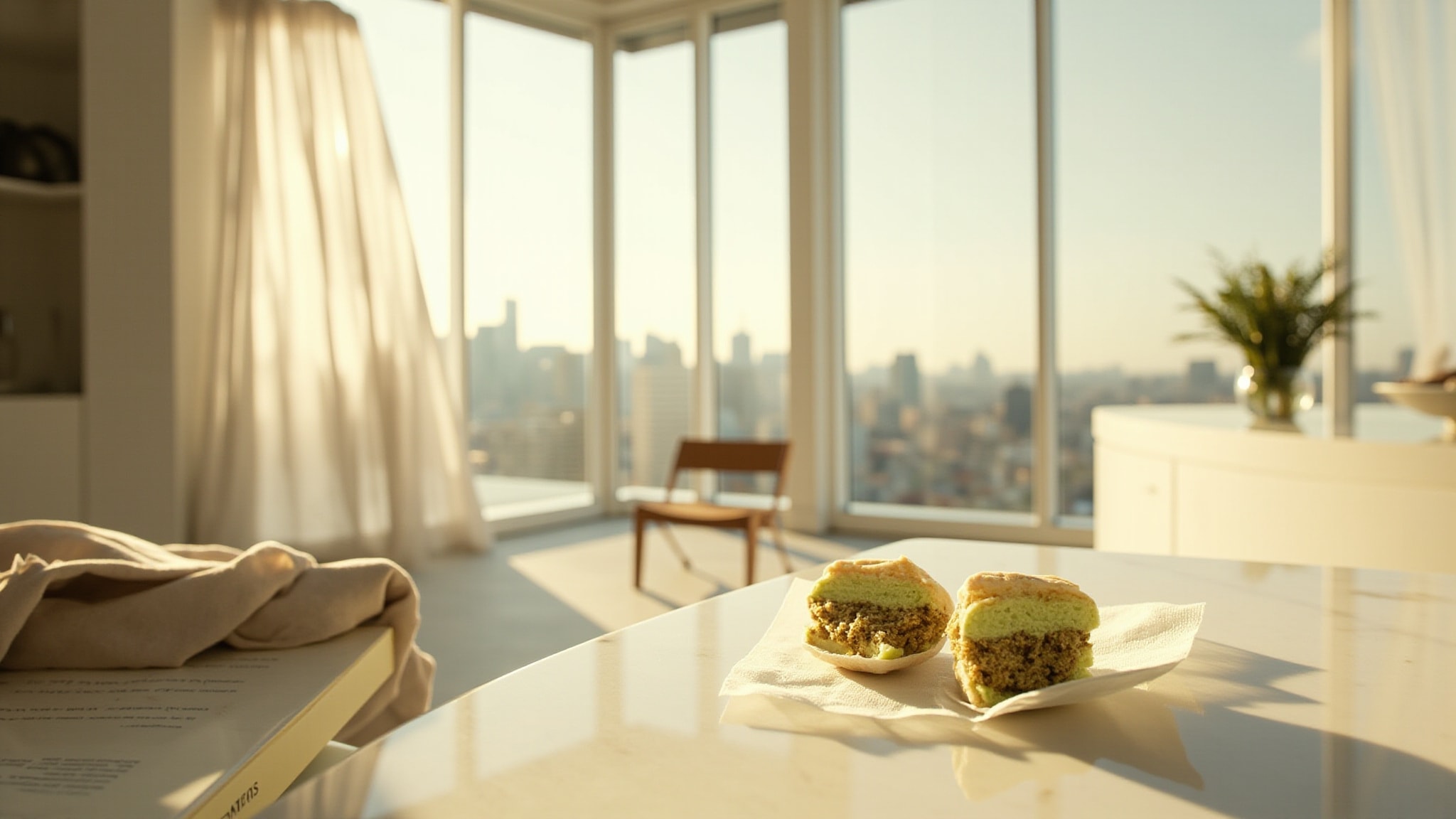 Hello, Beautiful Pistachio! by The Dua Brand. Atmospheric mood