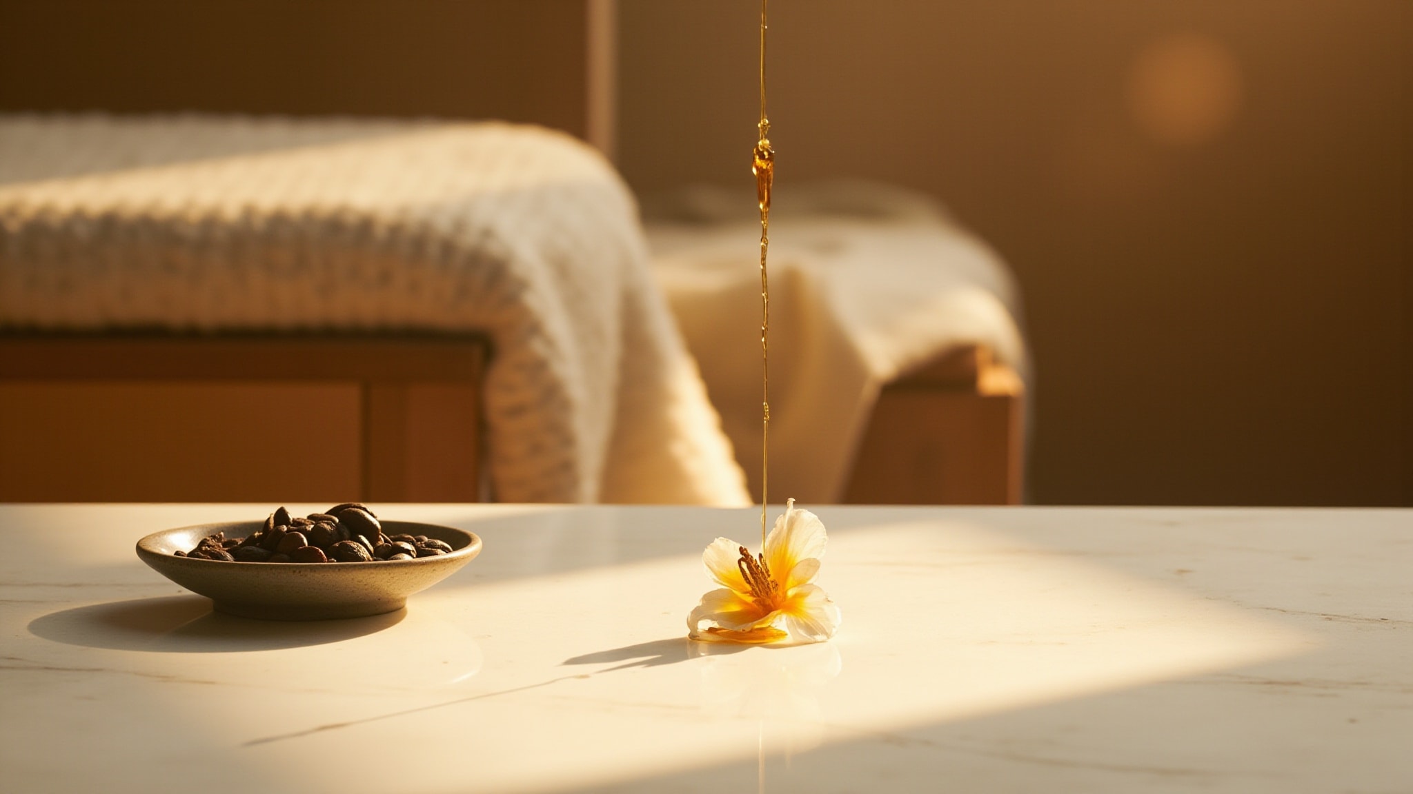Honey Blossom by The Dua Brand. Atmospheric mood