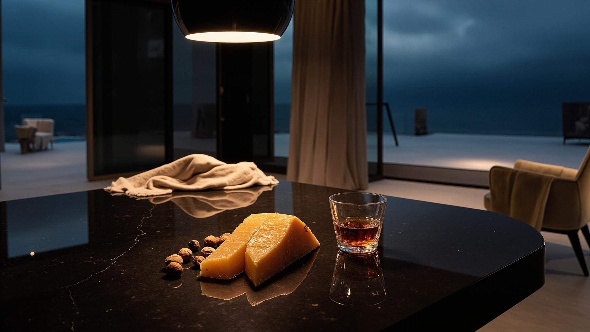 Honey Cognac by The Dua Brand. Atmospheric mood