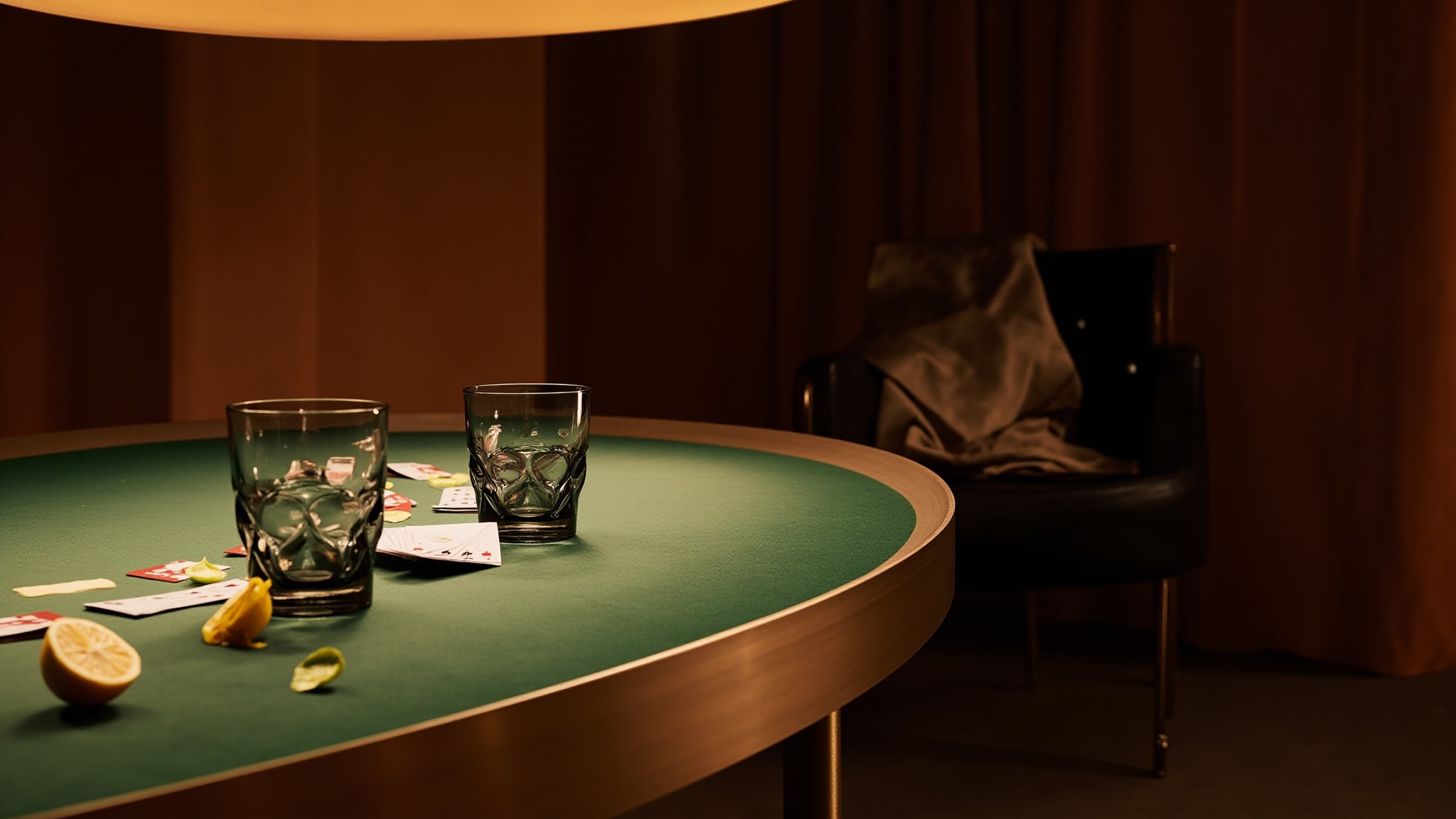 Imagine The Leopard's Casino by The Dua Brand. Atmospheric mood