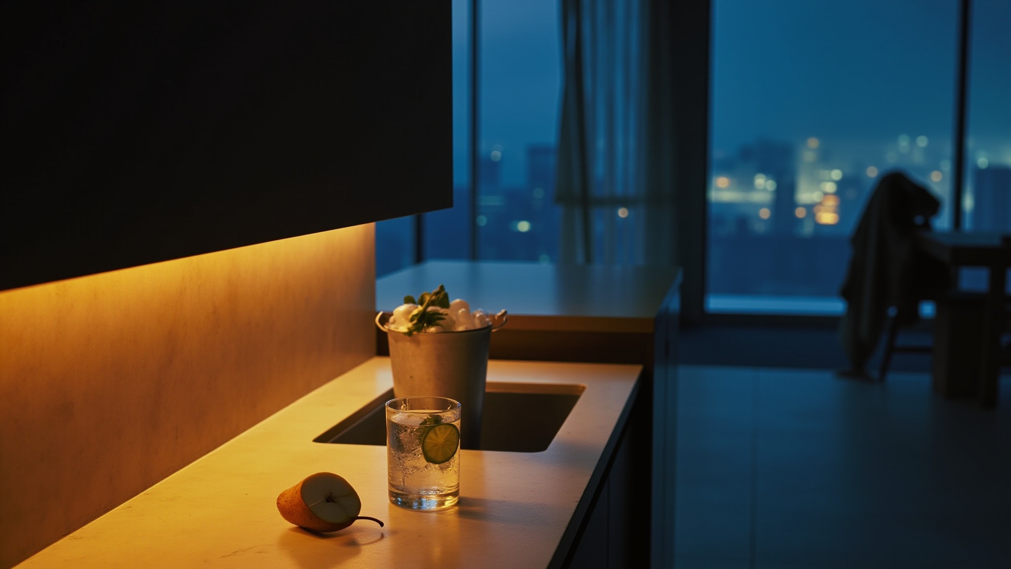 Juicy Pear by The Dua Brand. Atmospheric mood