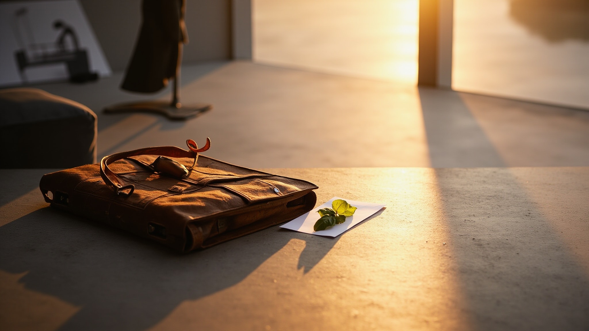Leather Vetiver Harmony by The Dua Brand. Atmospheric mood