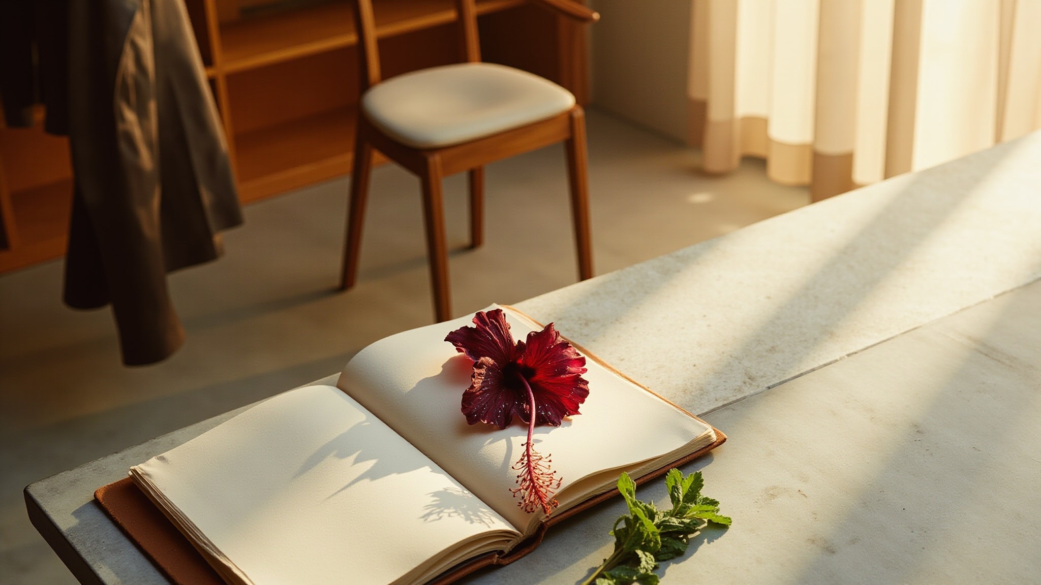 Magic Of Hibiscus by The Dua Brand. Atmospheric mood