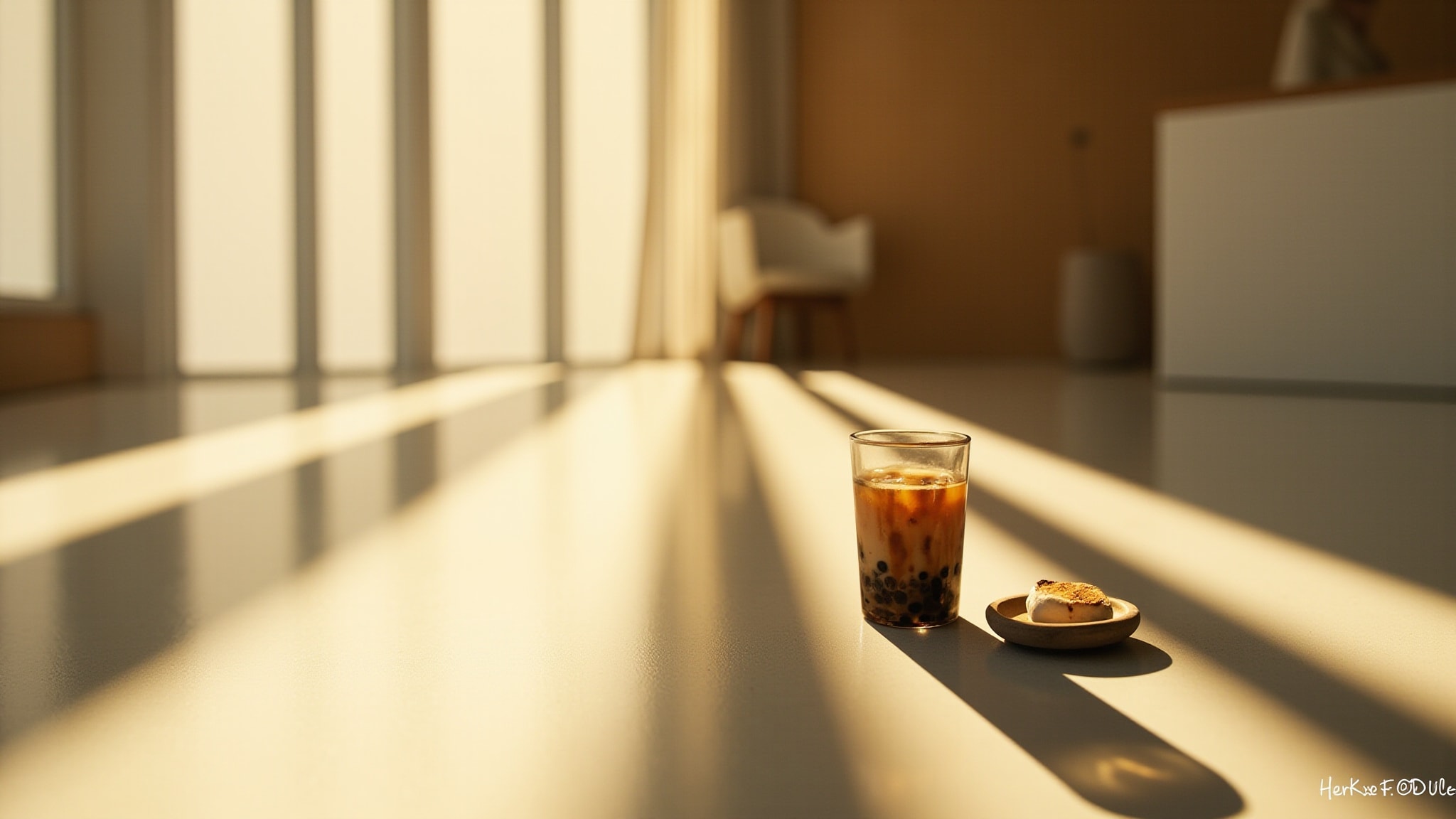 Milk Tea Whirl by The Dua Brand. Atmospheric mood