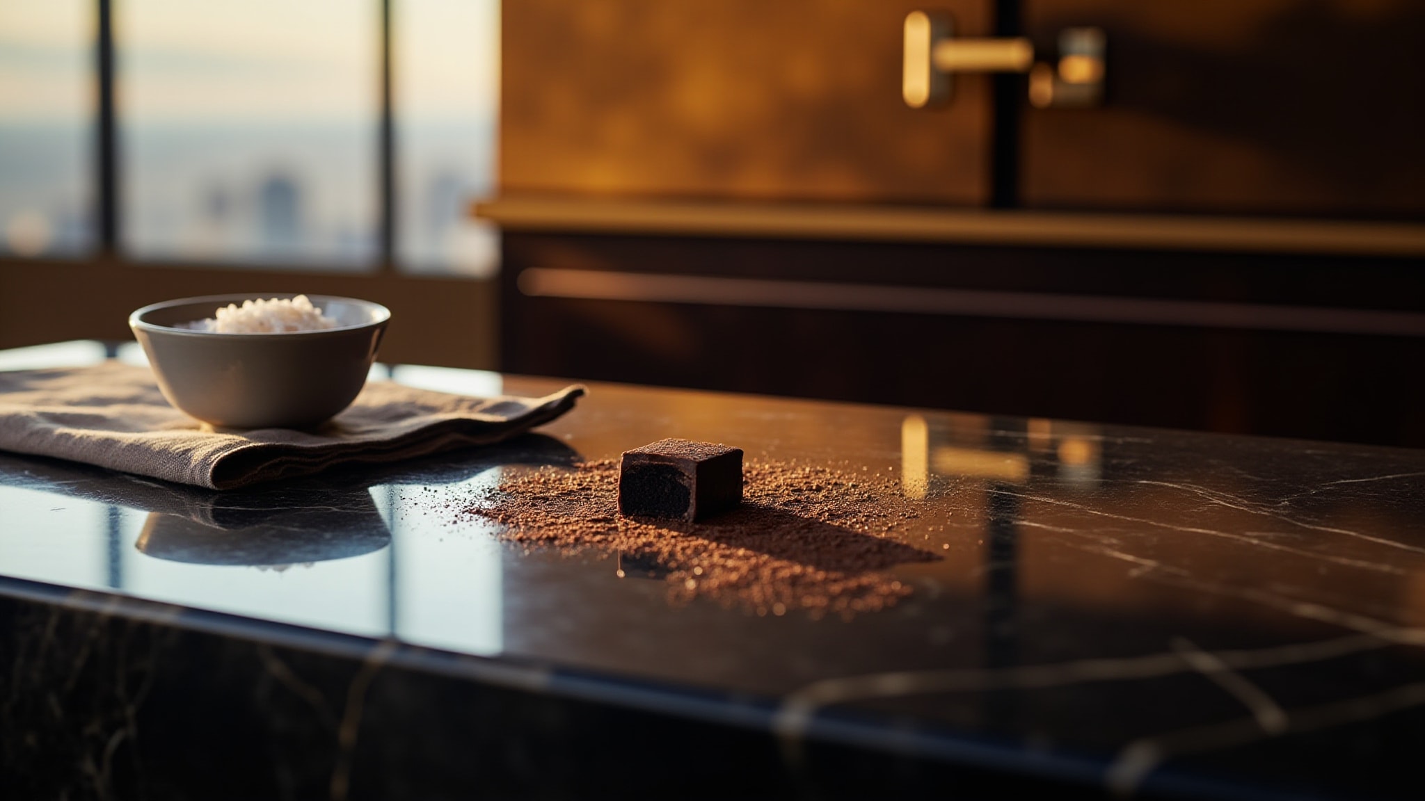 Molten Chocolate by The Dua Brand. Atmospheric mood