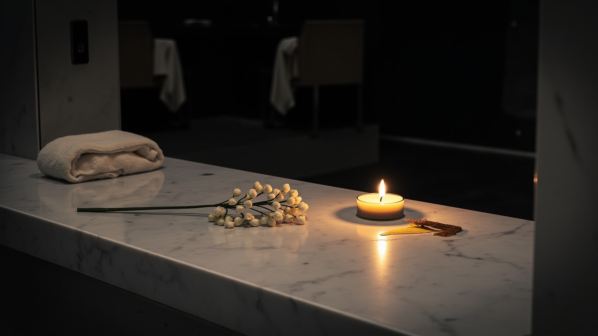 Moonlit Lily by The Dua Brand. Atmospheric mood