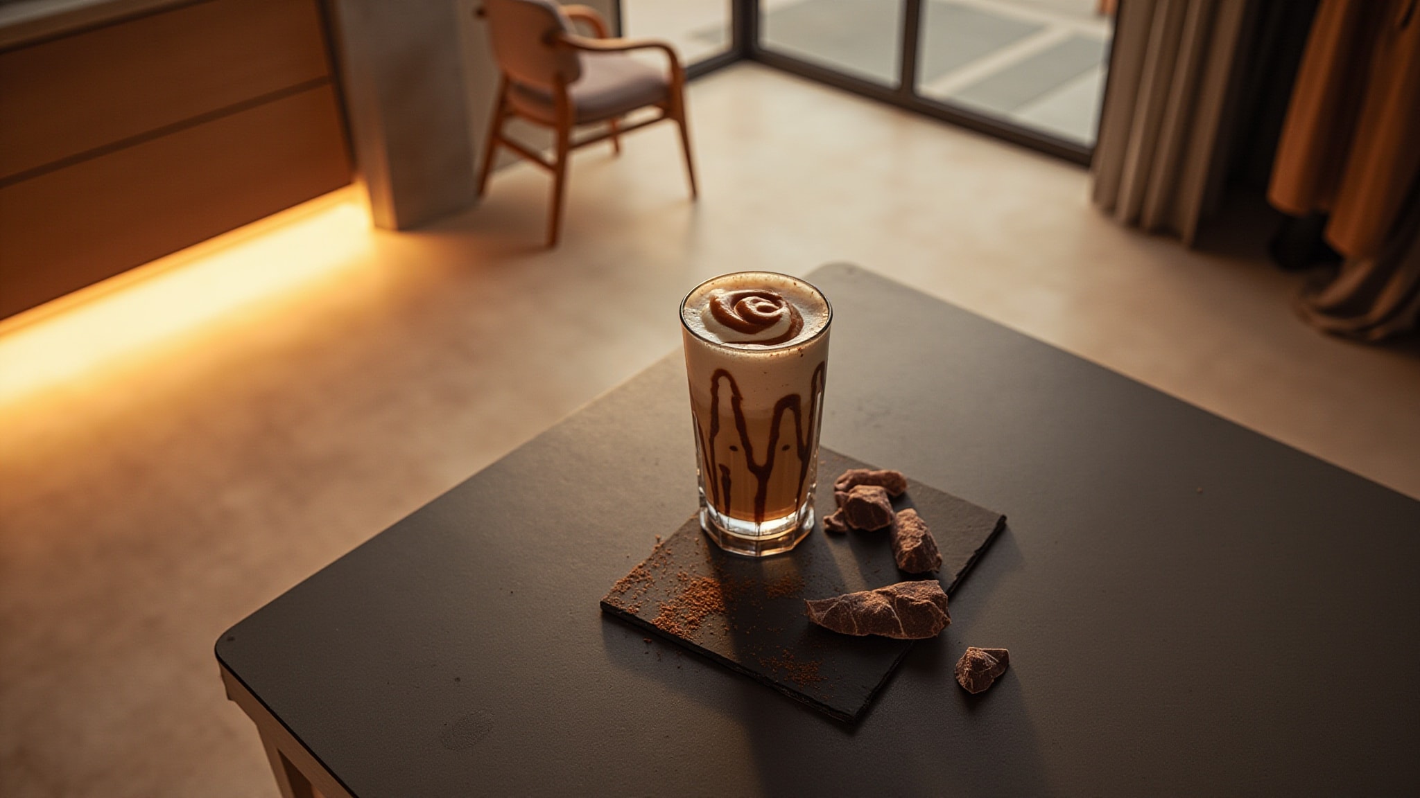 Moonmilk O'Clock Milkshake by The Dua Brand. Atmospheric mood