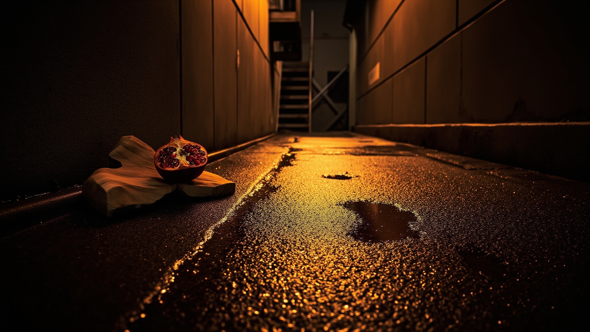 Night In The Alley by The Dua Brand. Atmospheric mood