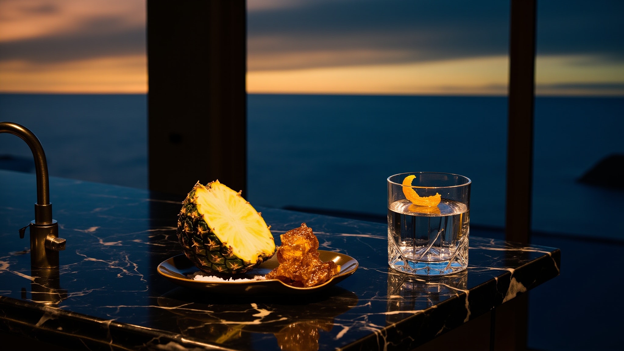 Peace With Poseidon's Starboard & Classic Pineapple by The Dua Brand. Atmospheric mood