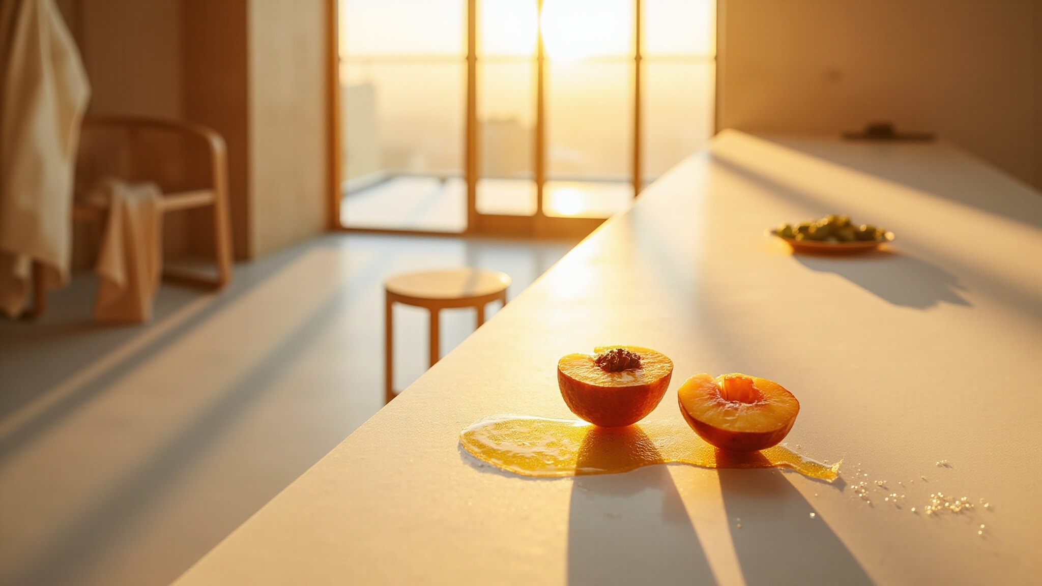 Peach Fizz by The Dua Brand. Atmospheric mood