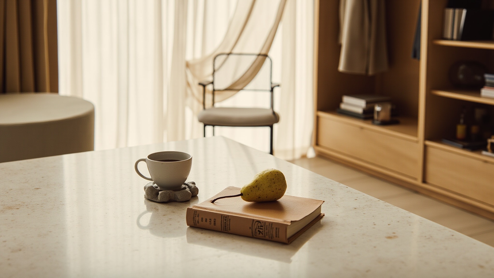 Pear In The Study by The Dua Brand. Atmospheric mood