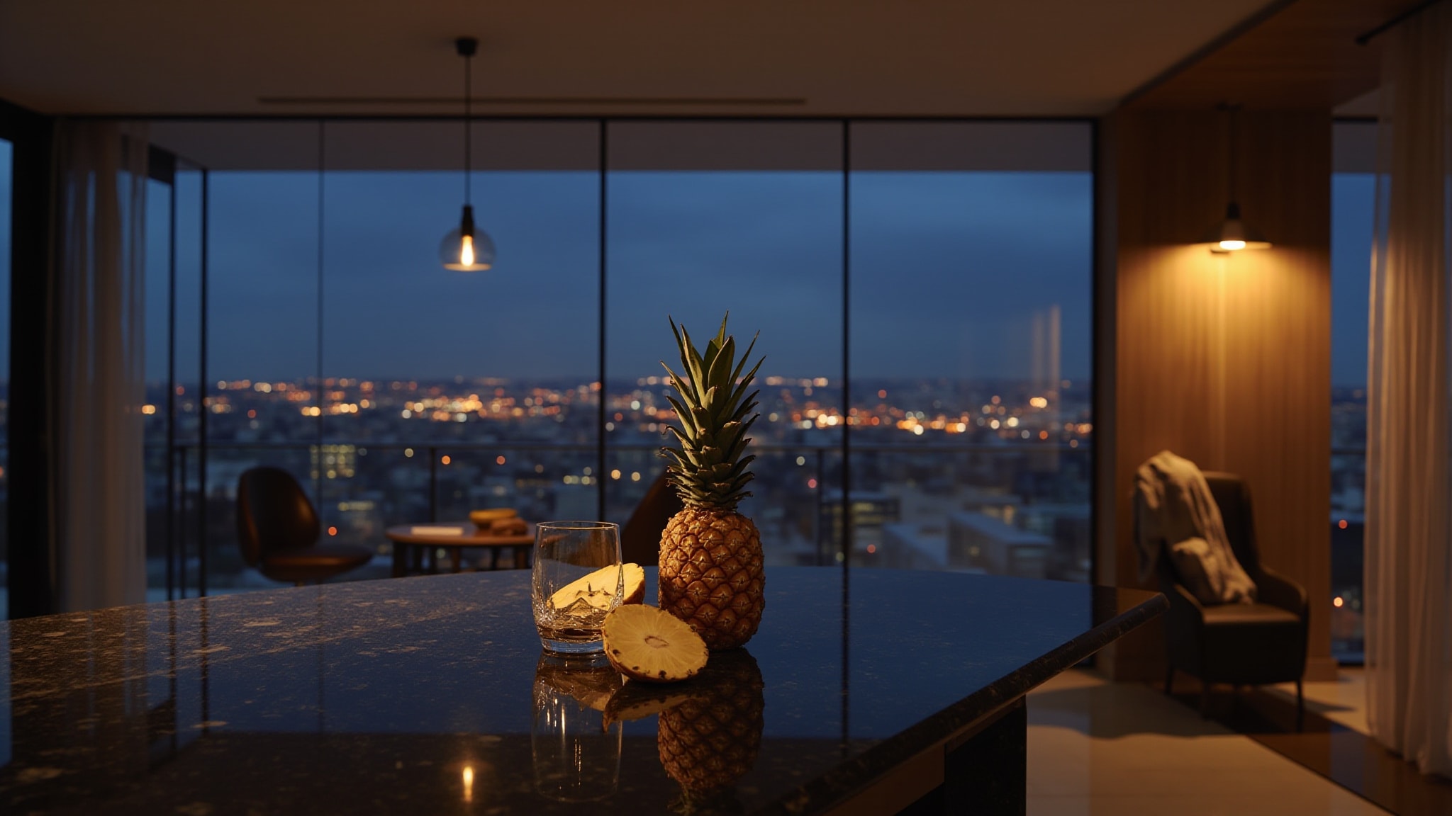 Pineapple Brandy by The Dua Brand. Atmospheric mood