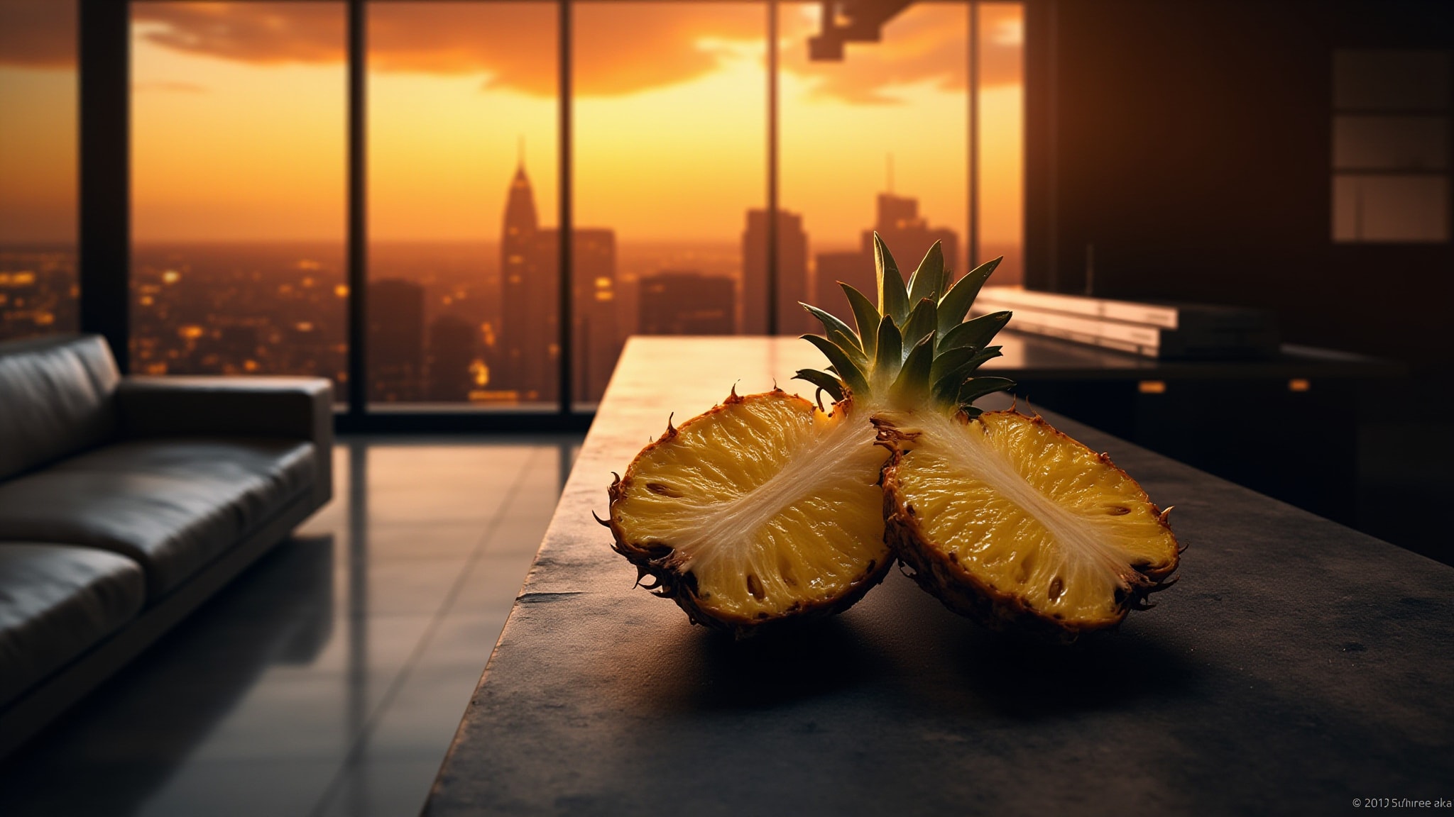 Pineapple Express by The Dua Brand. Atmospheric mood