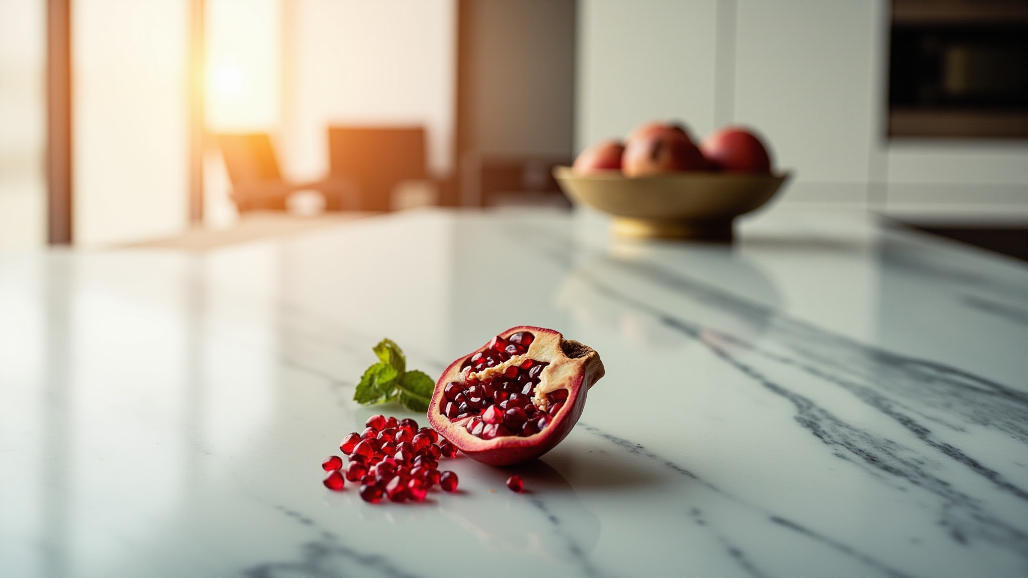 Pomegranate Jewel by The Dua Brand. Atmospheric mood