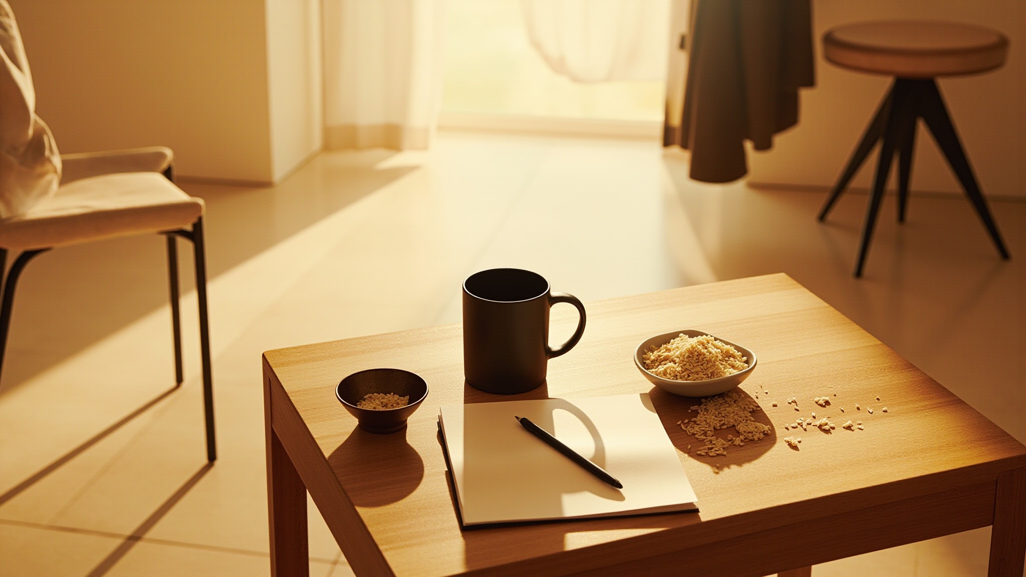 Rice and Sandalwood by The Dua Brand. Atmospheric mood