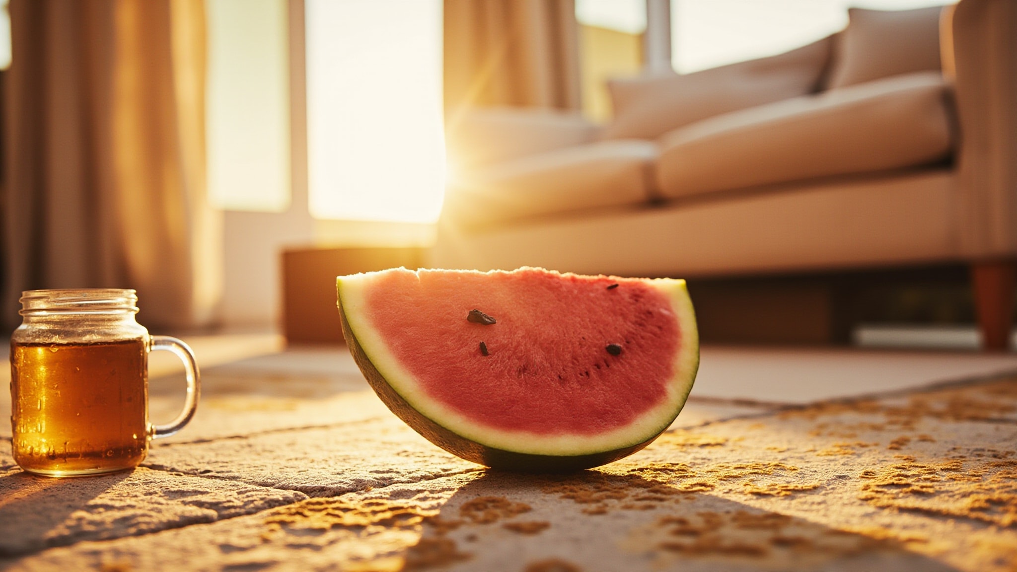 Shine Of The Watermelon by The Dua Brand. Atmospheric mood