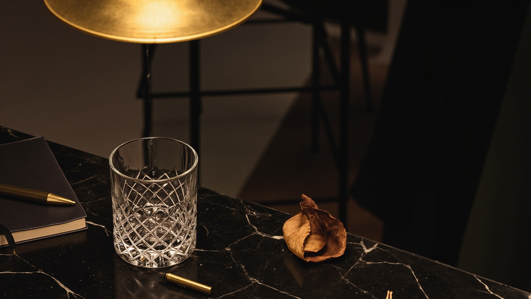 Smoked Hotness Of Aged Whiskey by The Dua Brand. Atmospheric mood