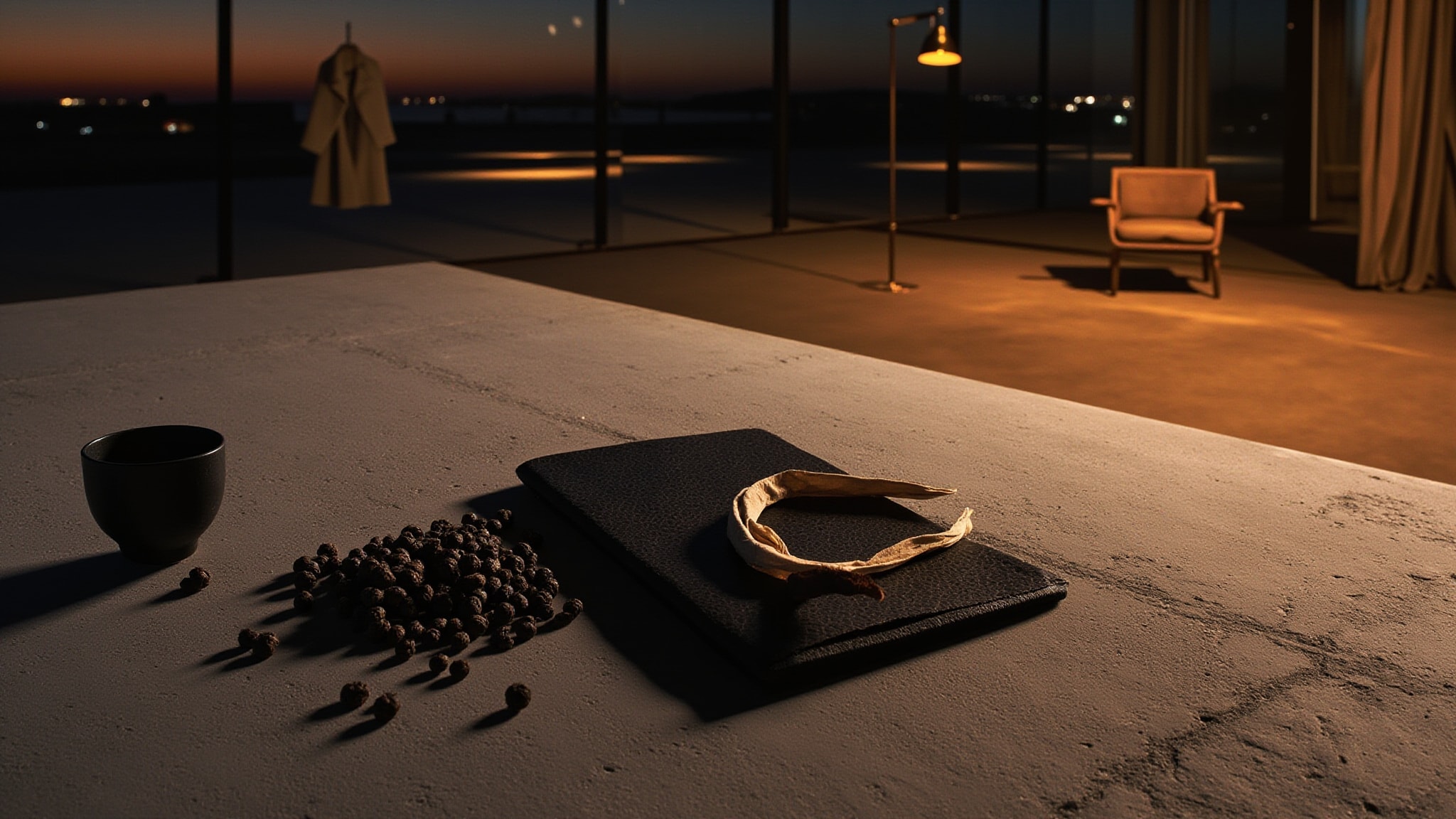 Spice It Up: Dark Leather by The Dua Brand. Atmospheric mood