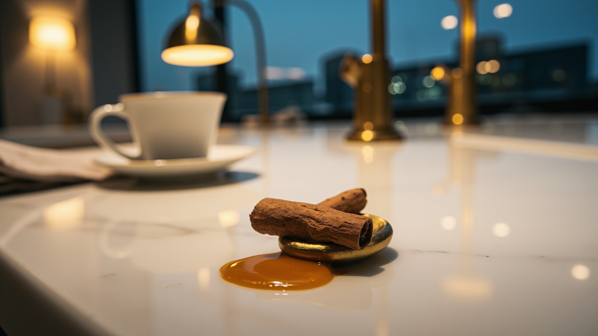 Spicy Gourmand Delight by The Dua Brand. Atmospheric mood