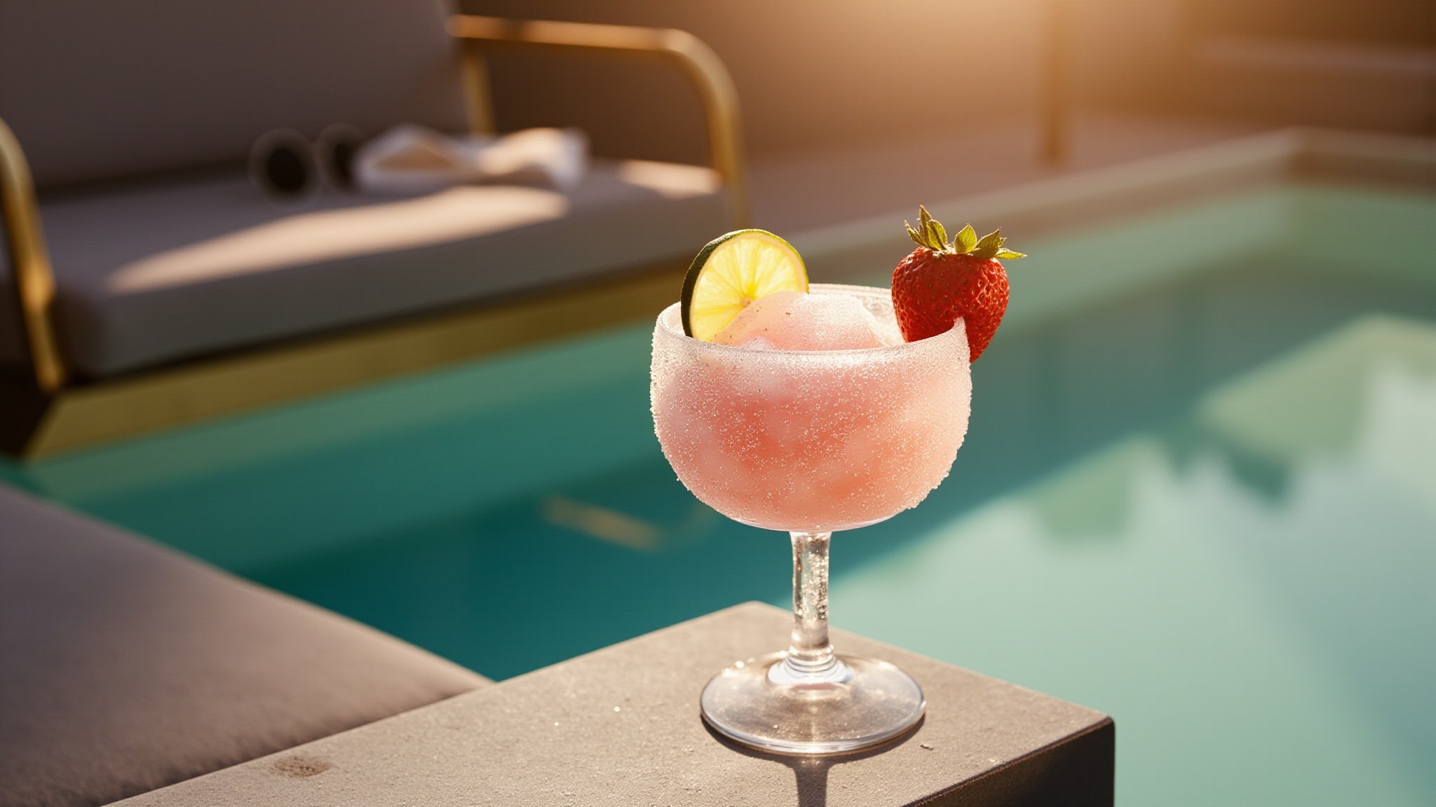 Strawberry Daiquiri by The Dua Brand. Atmospheric mood